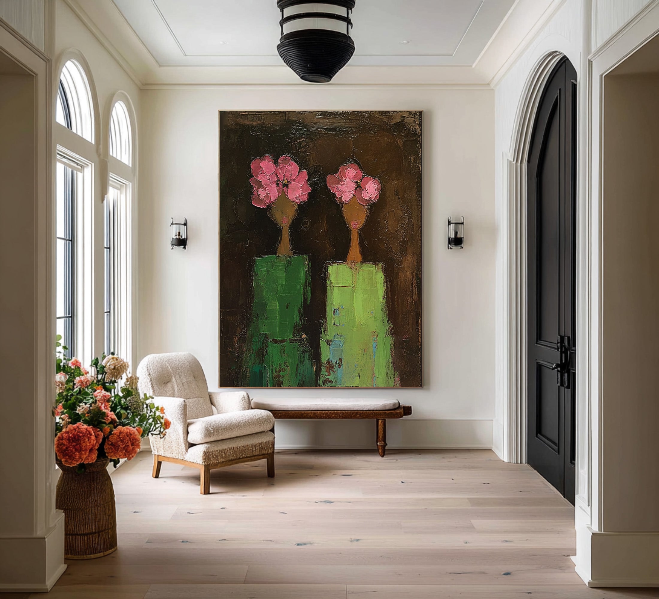 Abstract Figurative Oil Painting #CZ 042