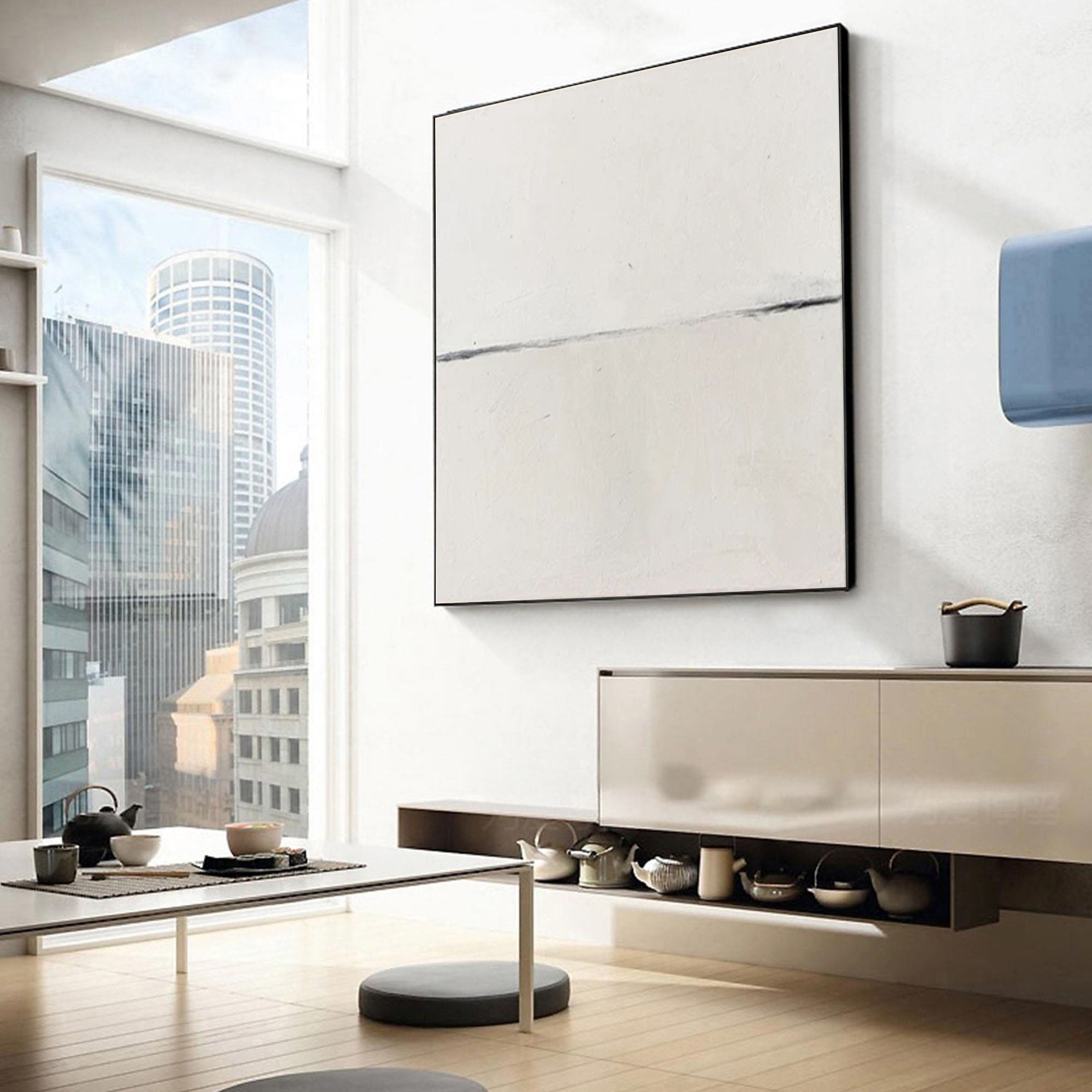 Abstract Wall Art Painting in Neutral Tones #AP 072
