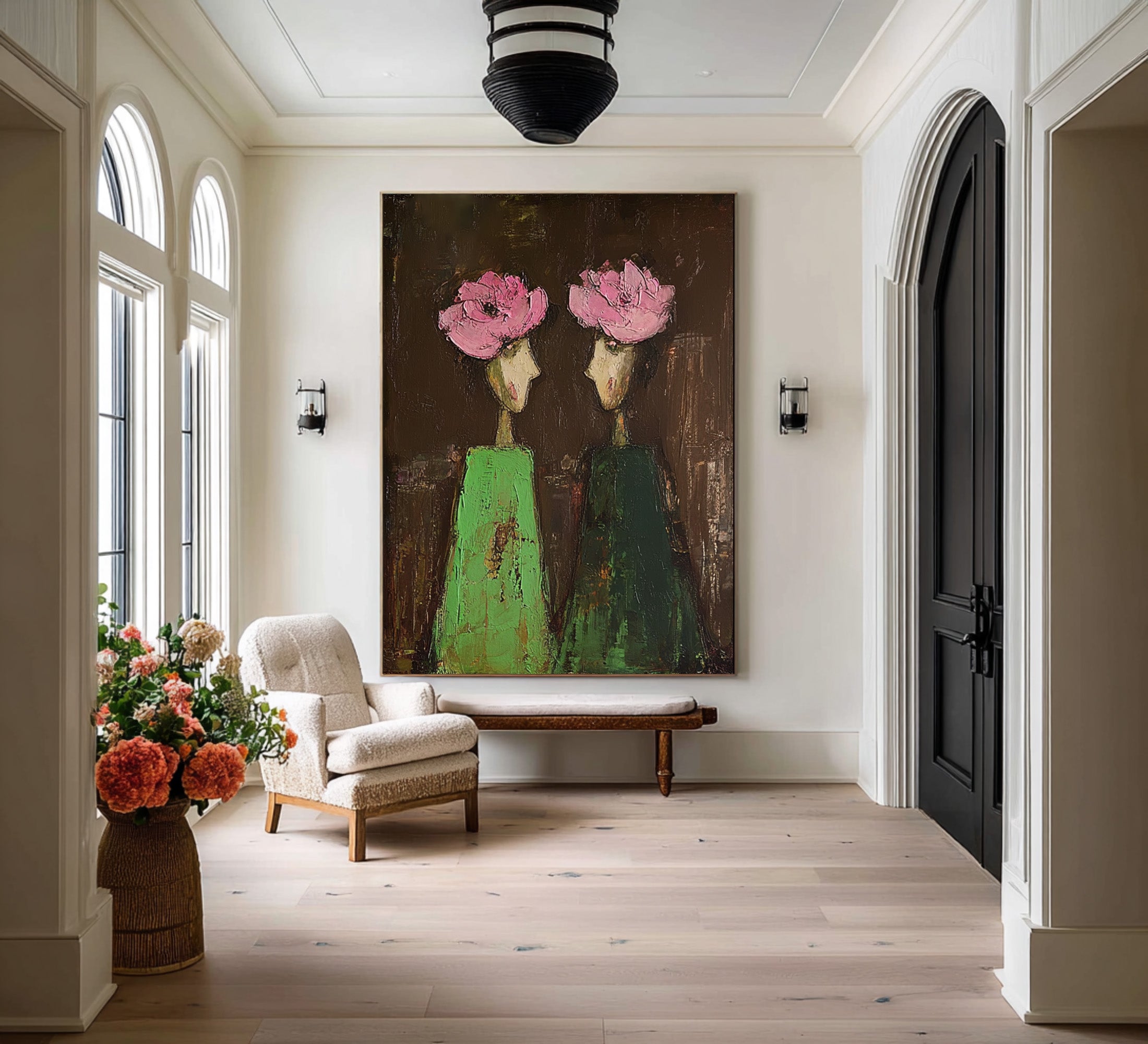 Modern Figurative Oil Painting #CZ 043