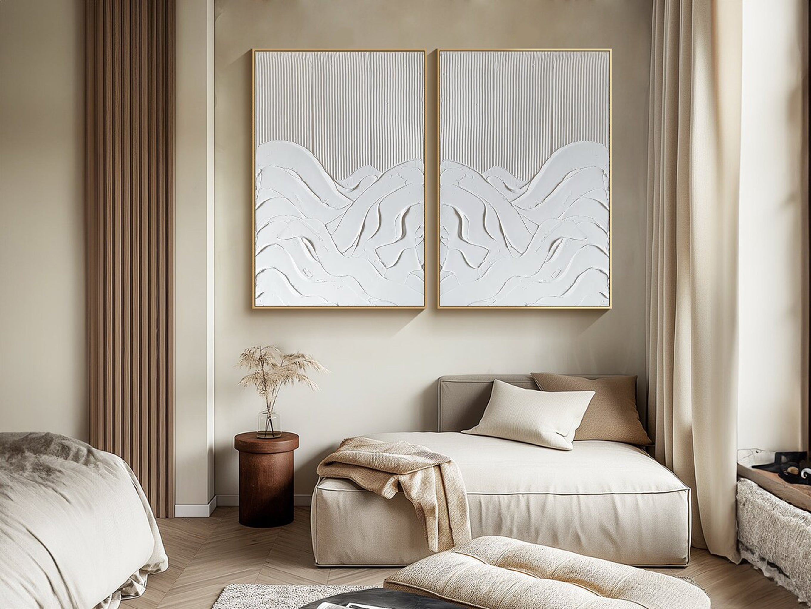 Modern Minimalist Art Set Of 2 #MMAS 044