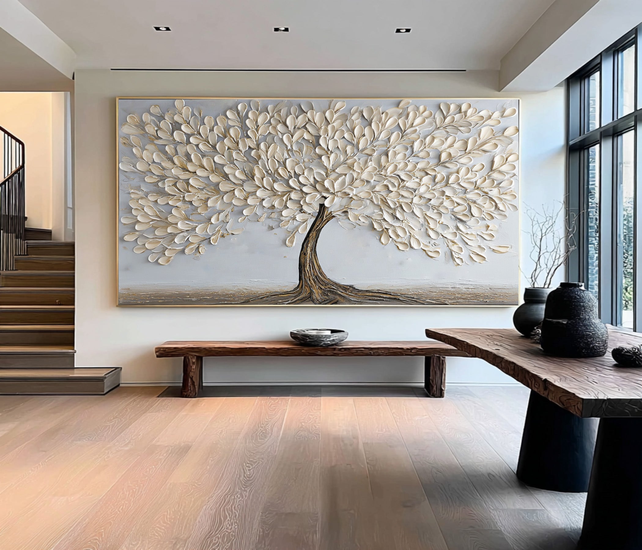 Strong Root Large Tree Art | KeiraArt #CZ 017