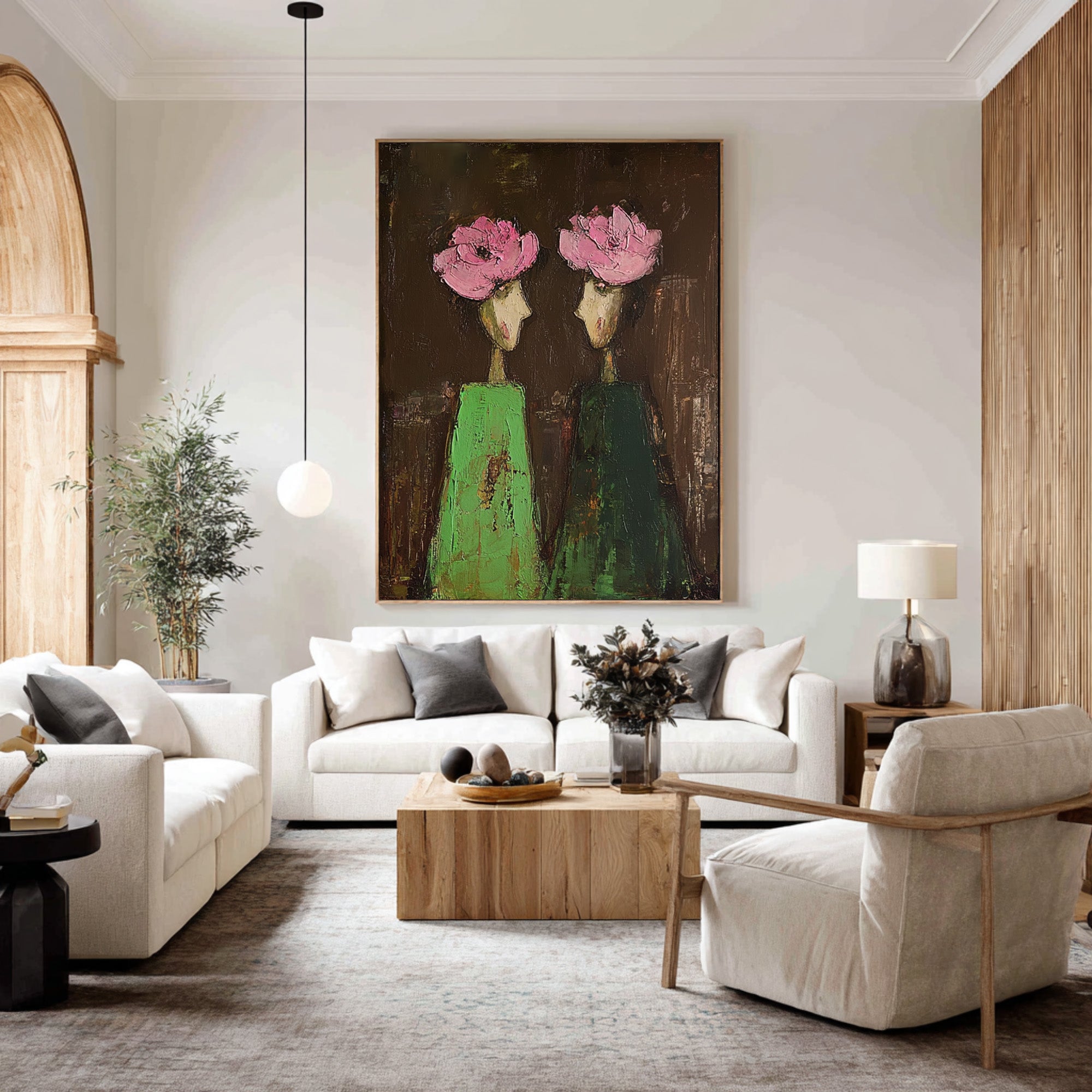 Modern Figurative Oil Painting #CZ 043