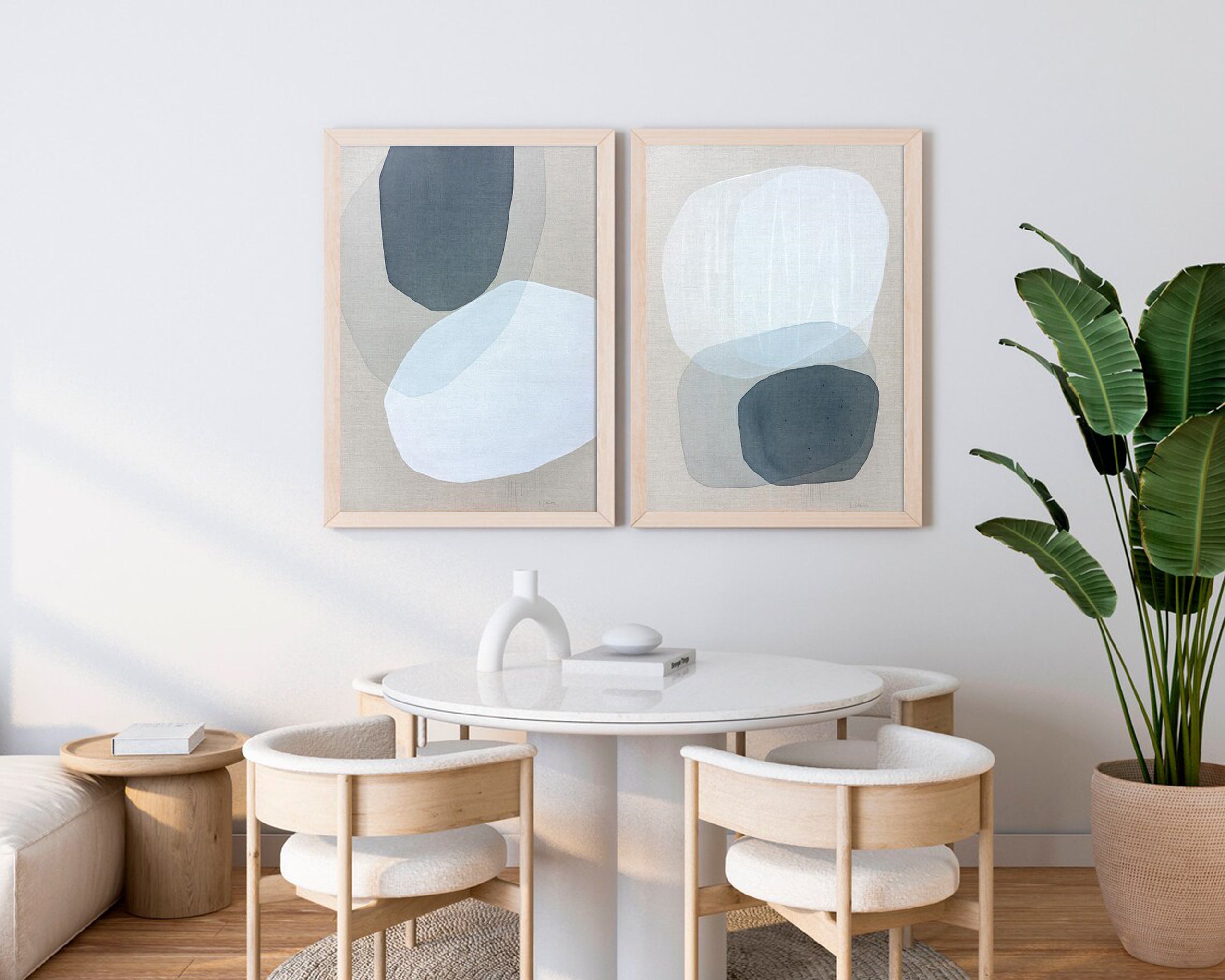 Modern Minimalist Art Set Of 2 #MMAS 038