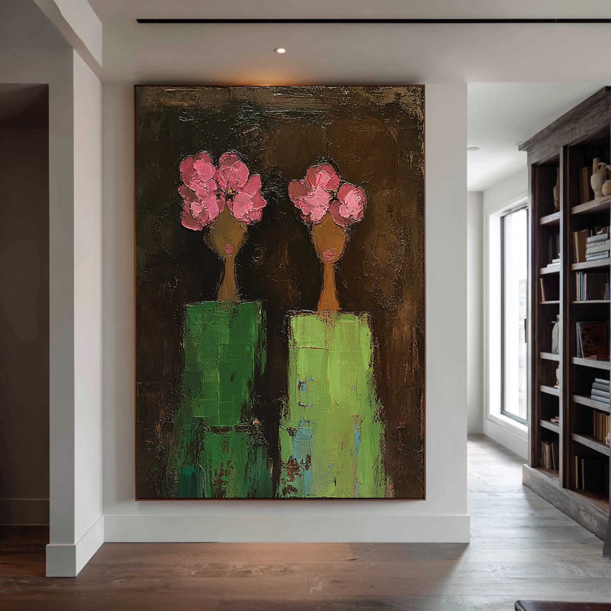 Abstract Figurative Oil Painting #CZ 042