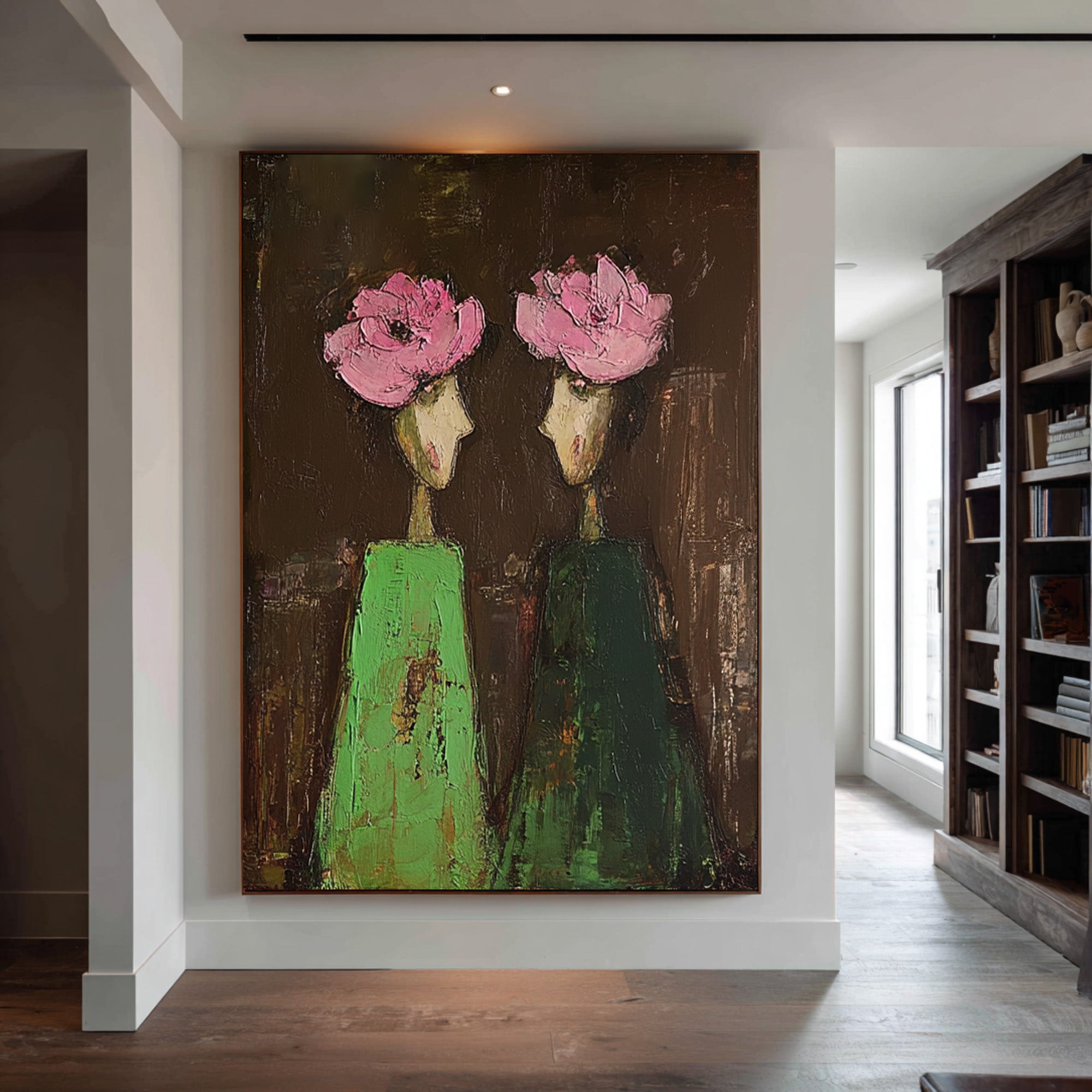 Modern Figurative Oil Painting #CZ 043