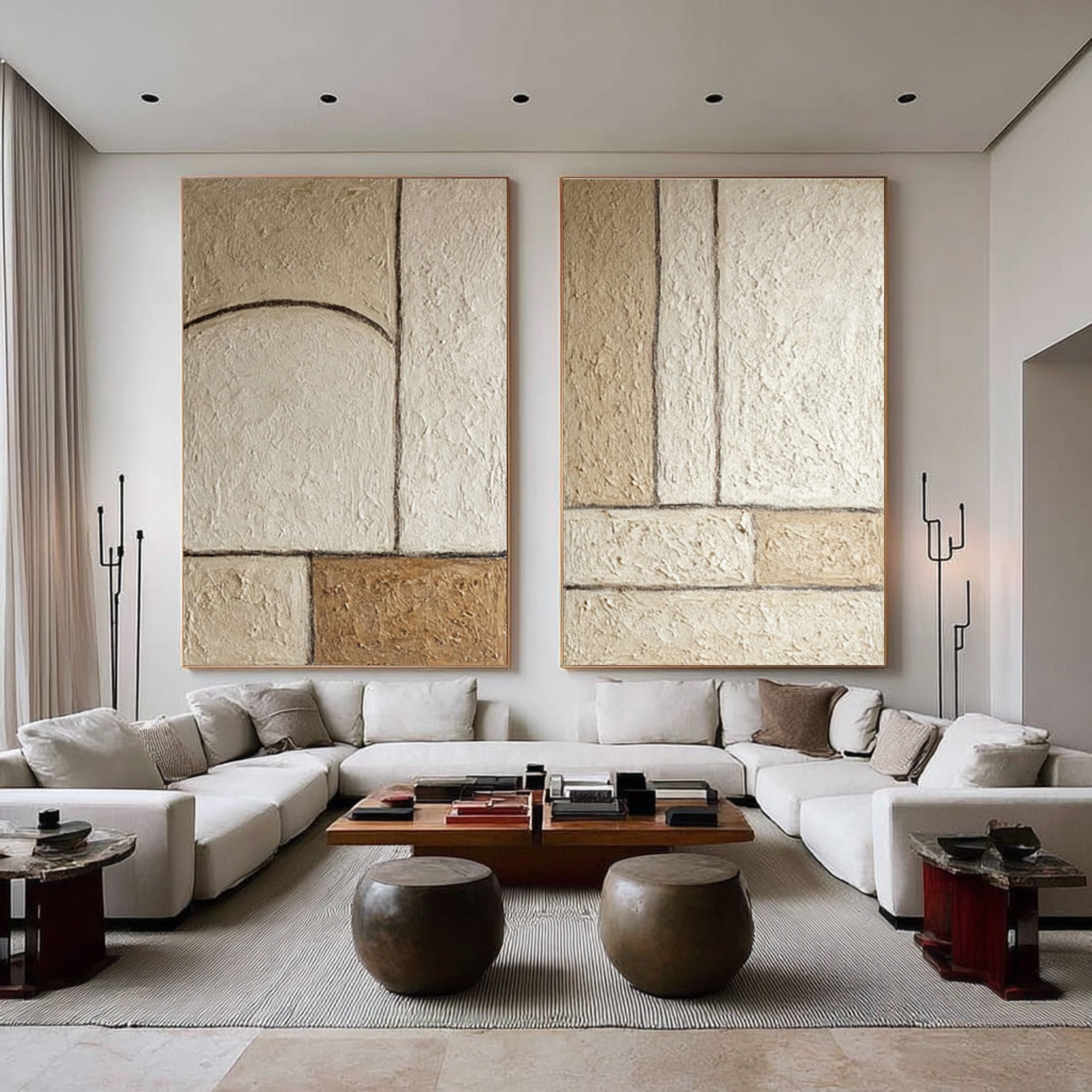 Large Modern Architectural Art | KeiraArt #CZ 002