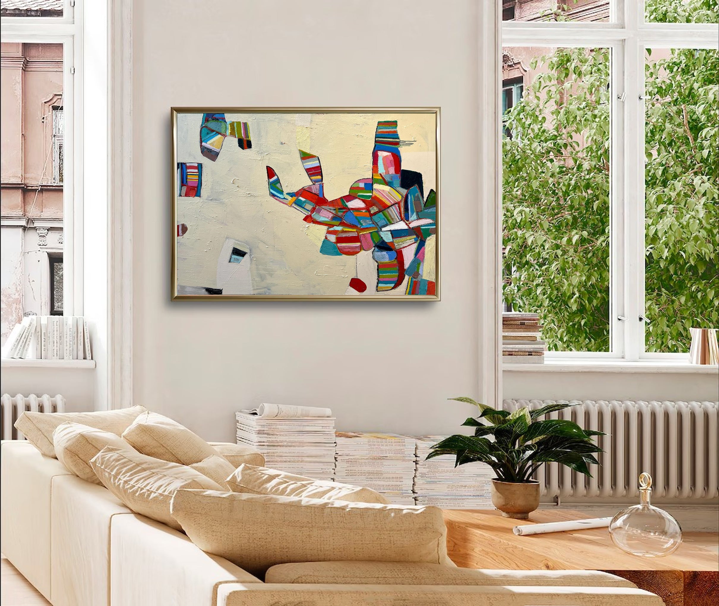 Mid Century Painting #MCP 001