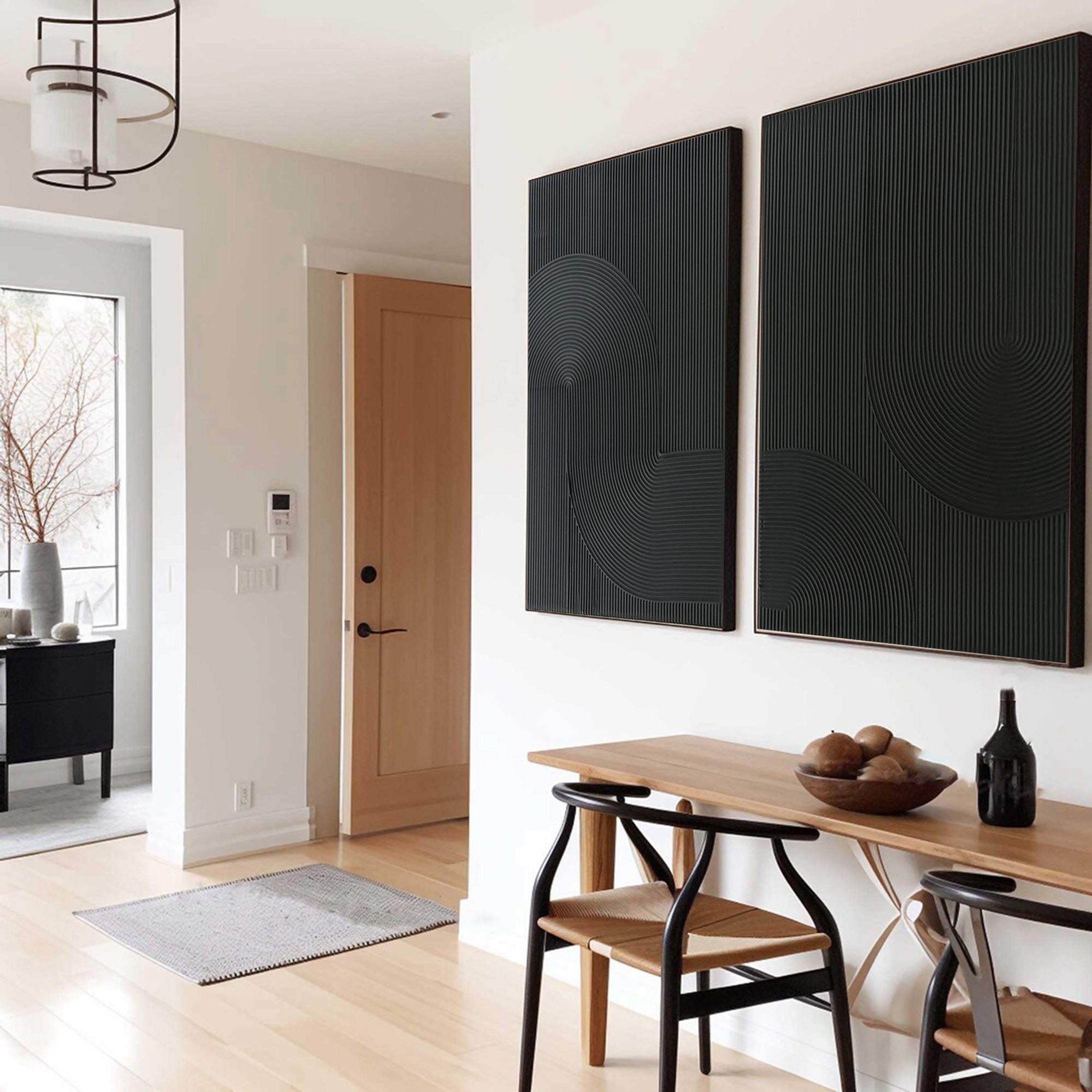 Modern Minimalist Art Set Of 2 #MMAS 046