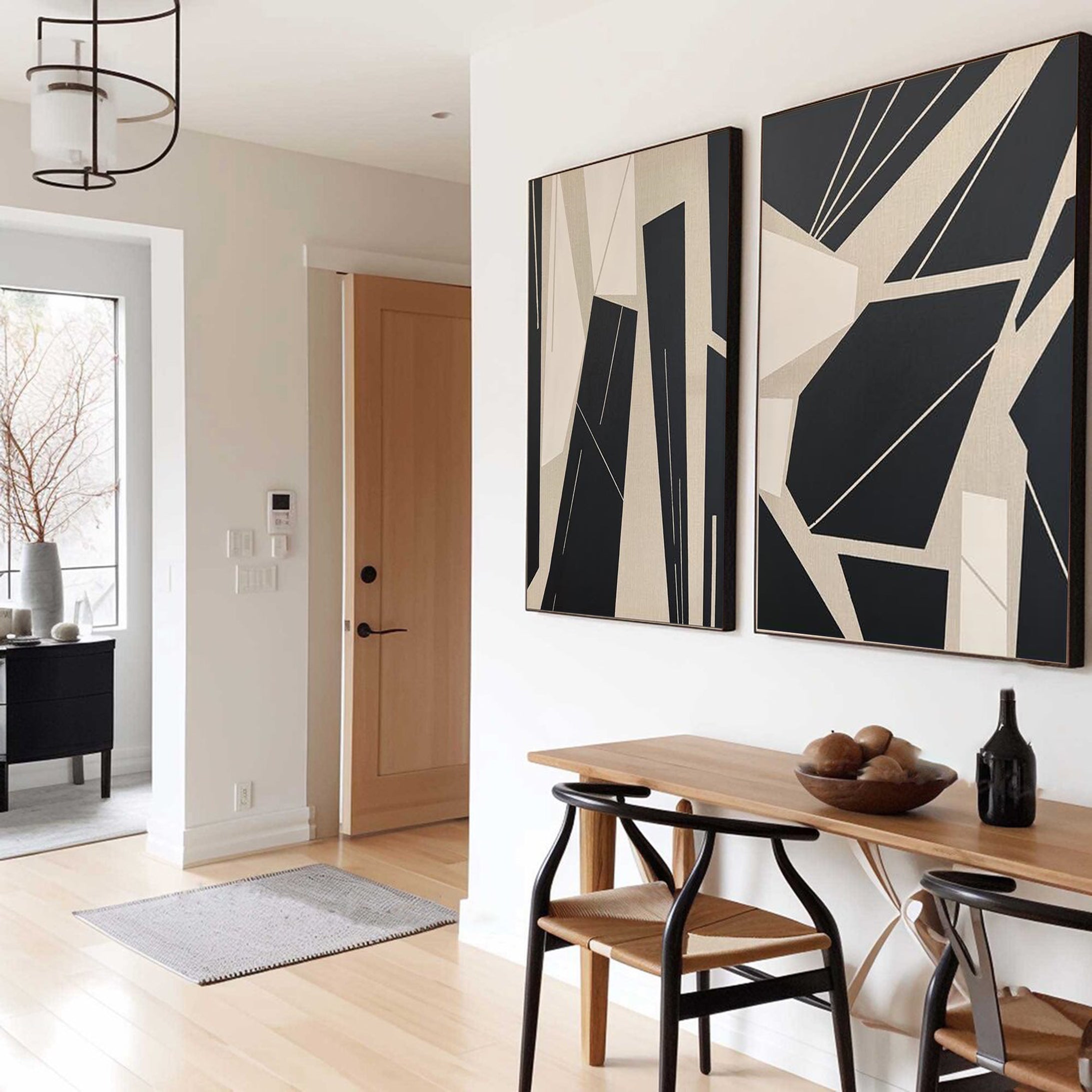 Modern Minimalist Art Set Of 2 #MMAS 047