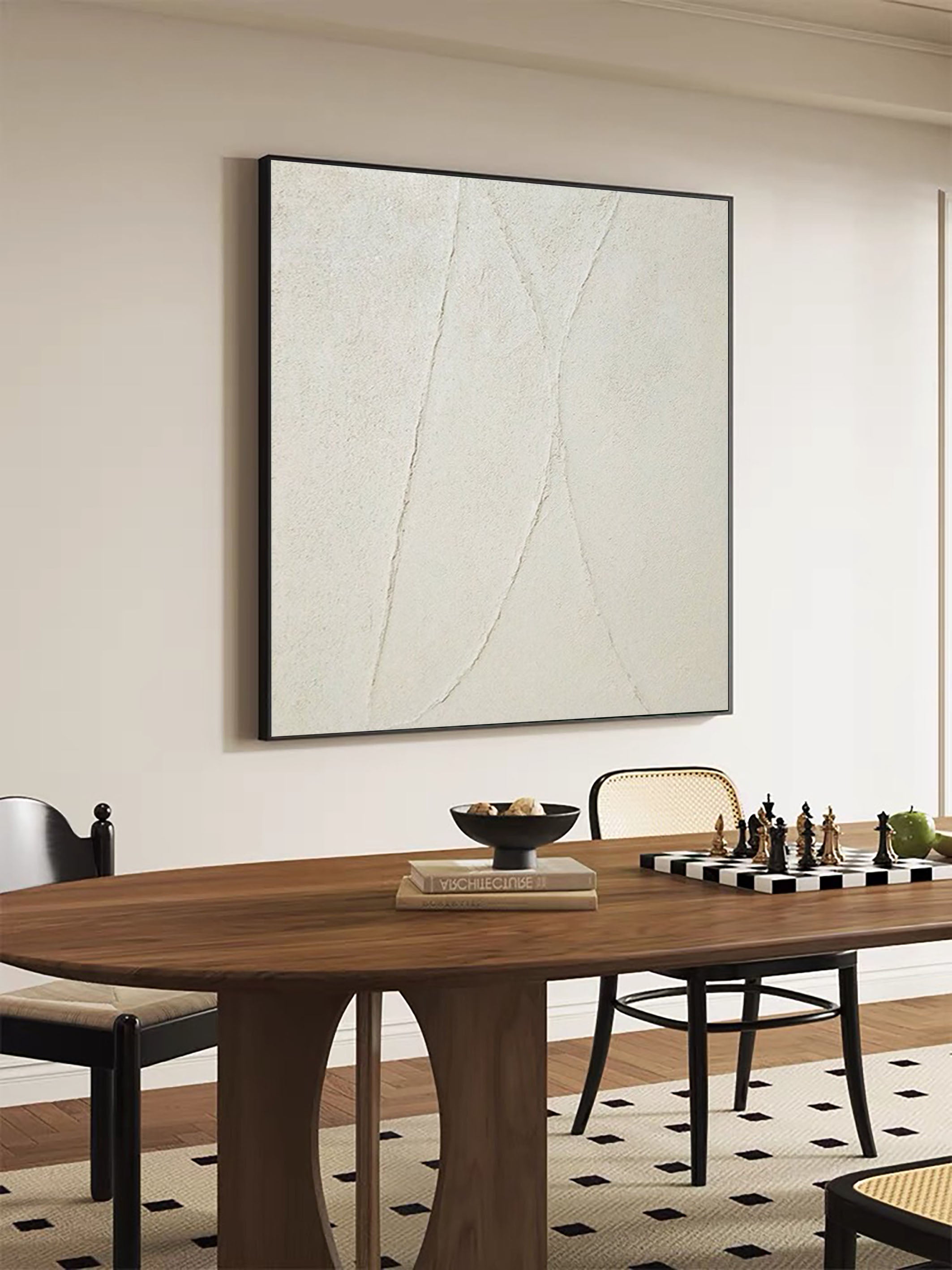 Abstract Wall Art Painting in Neutral Tones #AP 070
