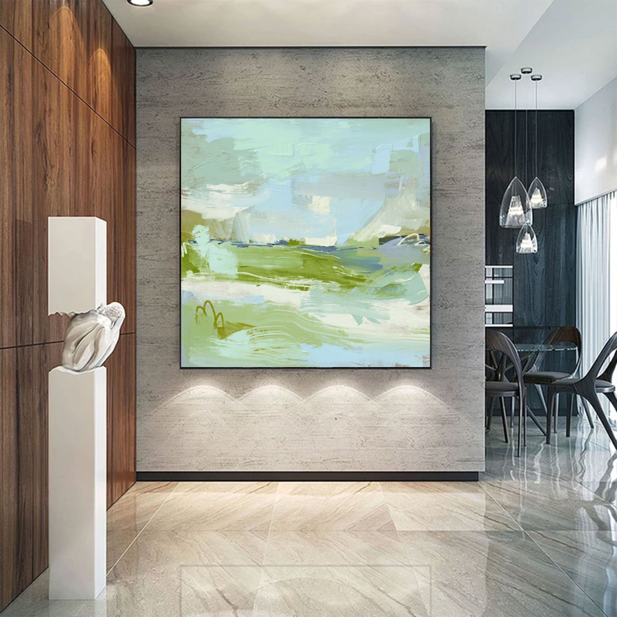 Large Abstract Landscape Art | KeiraArt #AG 165