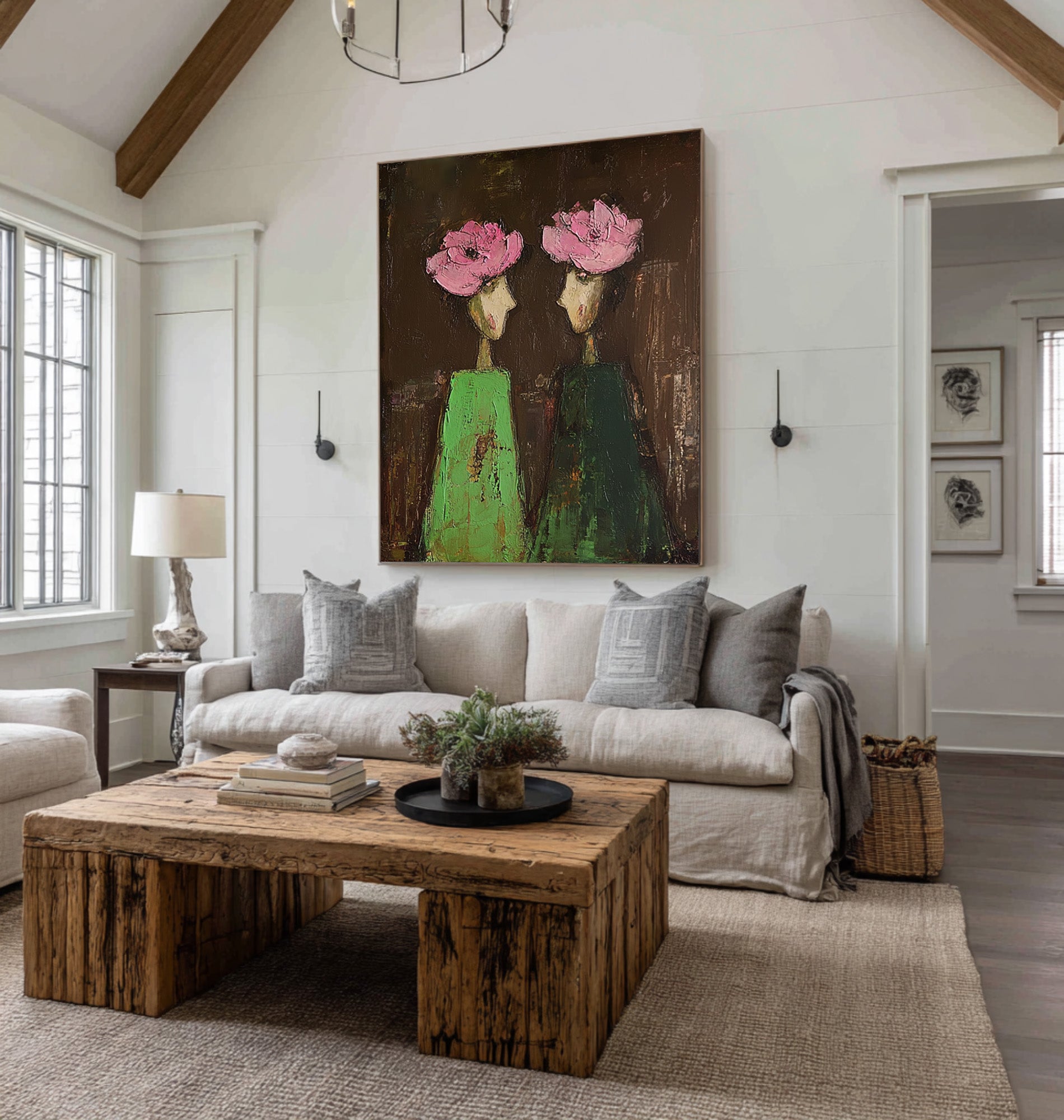 Modern Figurative Oil Painting #CZ 043