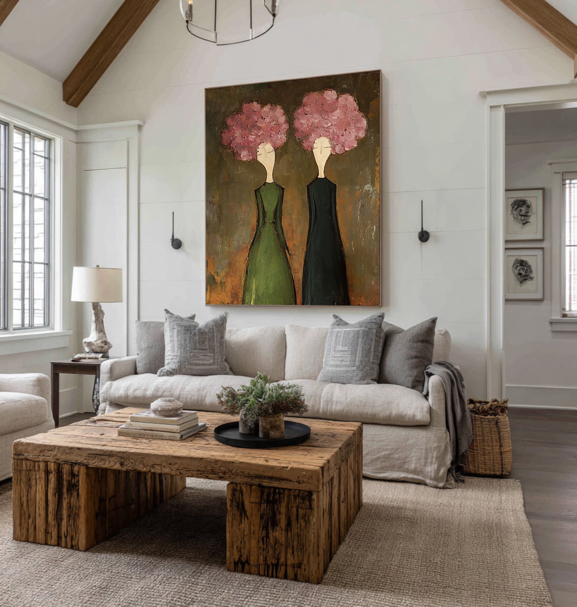 Gallery Style Figurative Painting #CZ 045