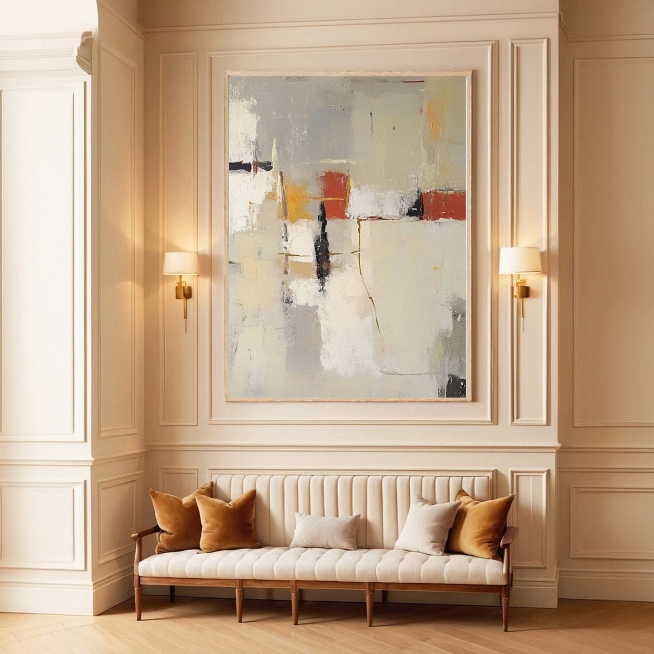 Chic Abstract Modern Artwork for Contemporary Homes #MCP 024
