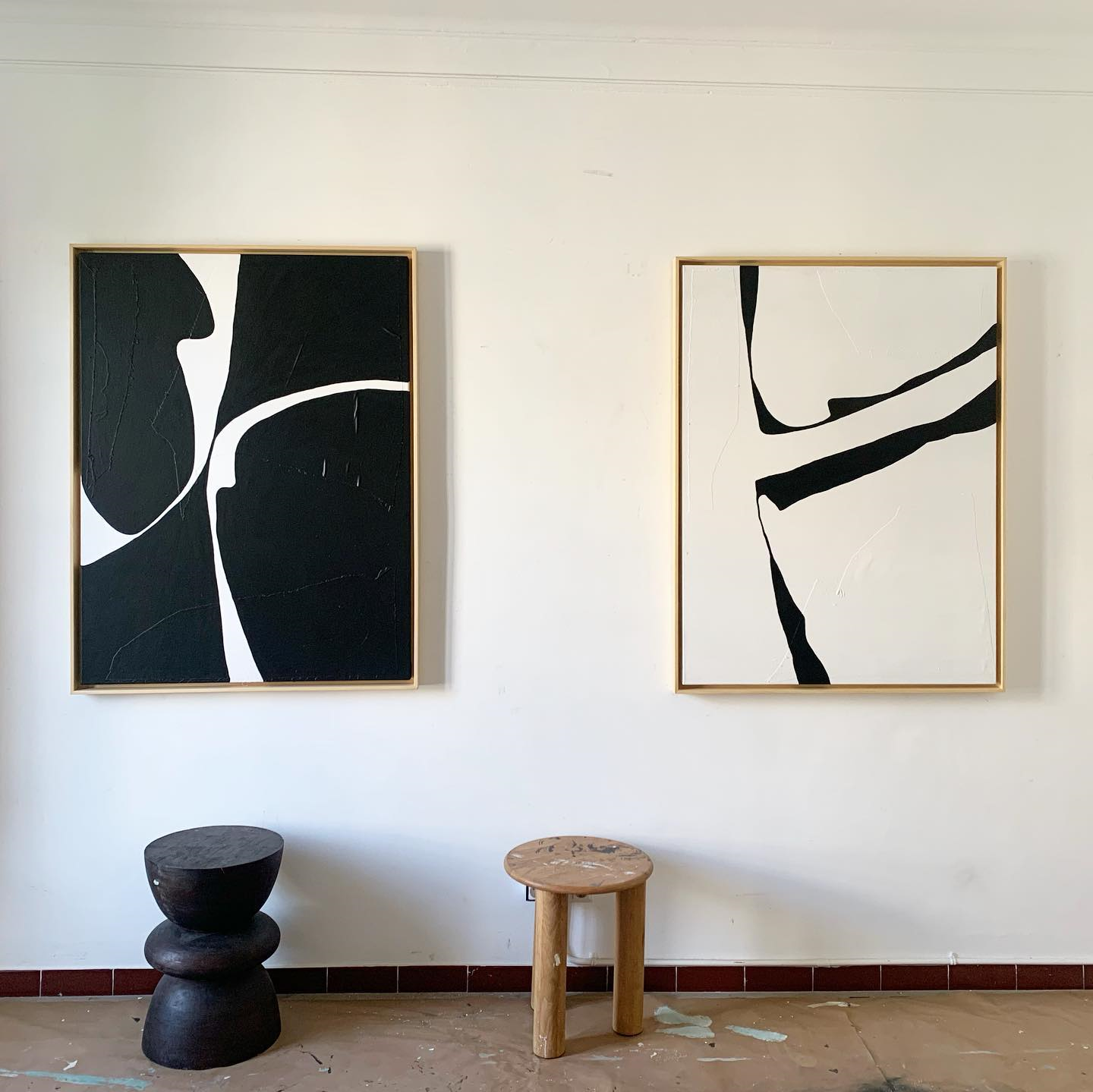 Modern Minimalist Art Set Of 2 #MMAS 001