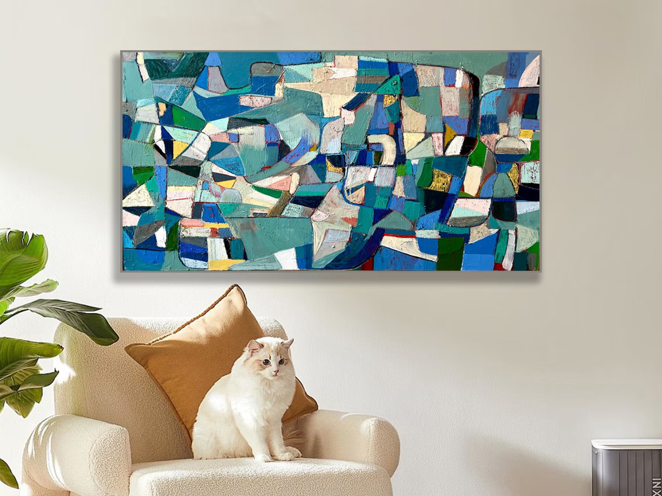 Mid Century Painting #MCP 002