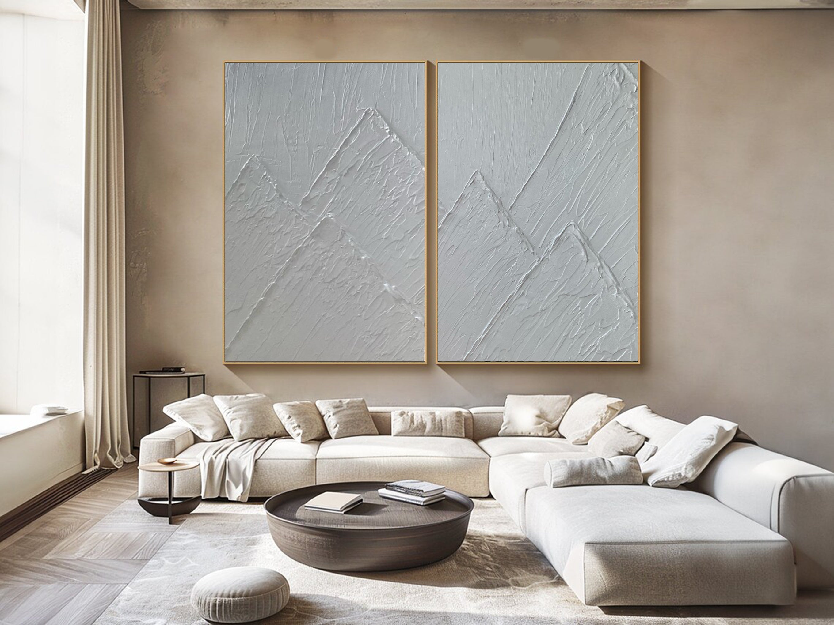 Modern Minimalist Art Set Of 2 #MMAS 022
