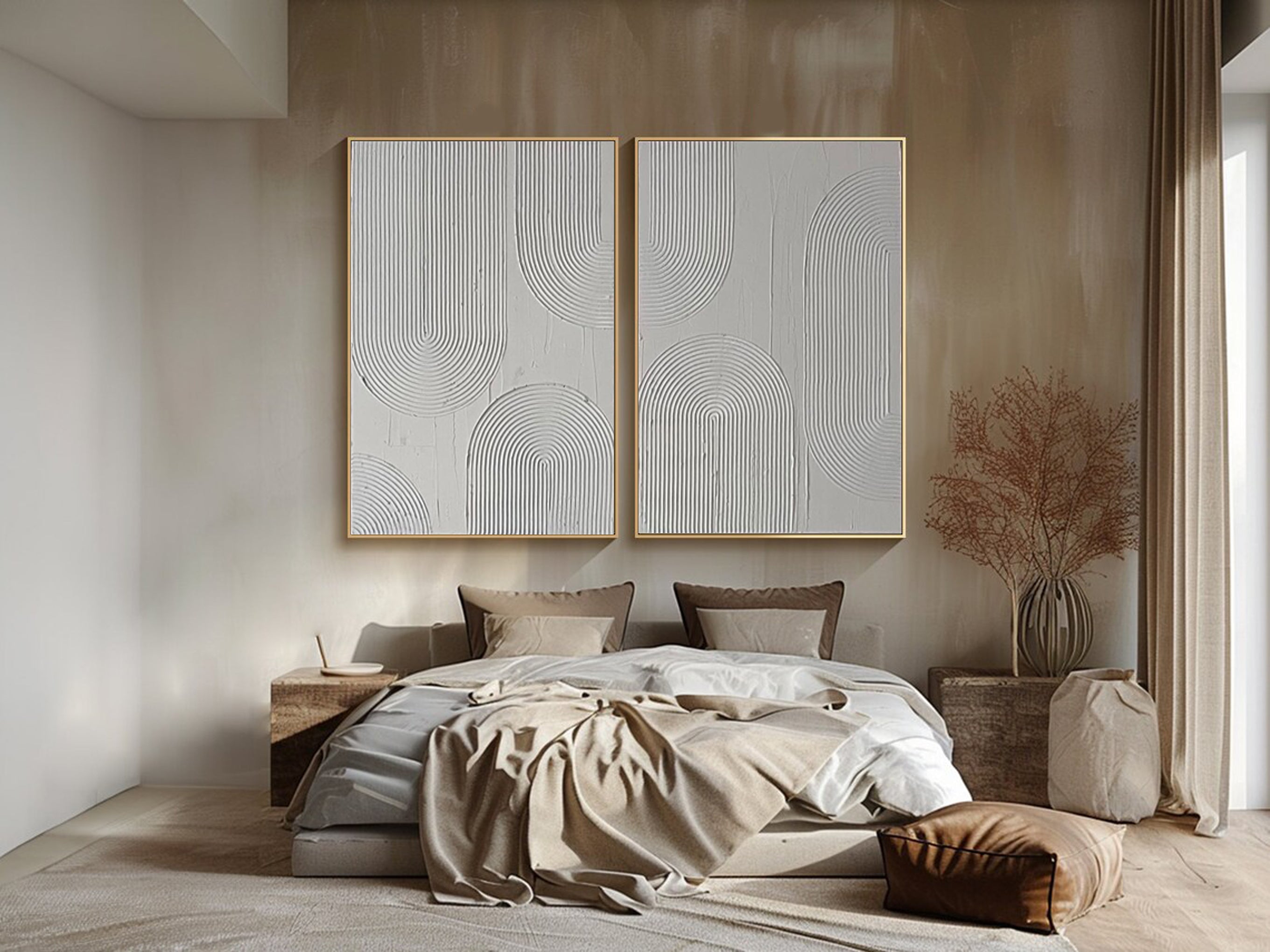 Modern Minimalist Art Set Of 2 #MMAS 051