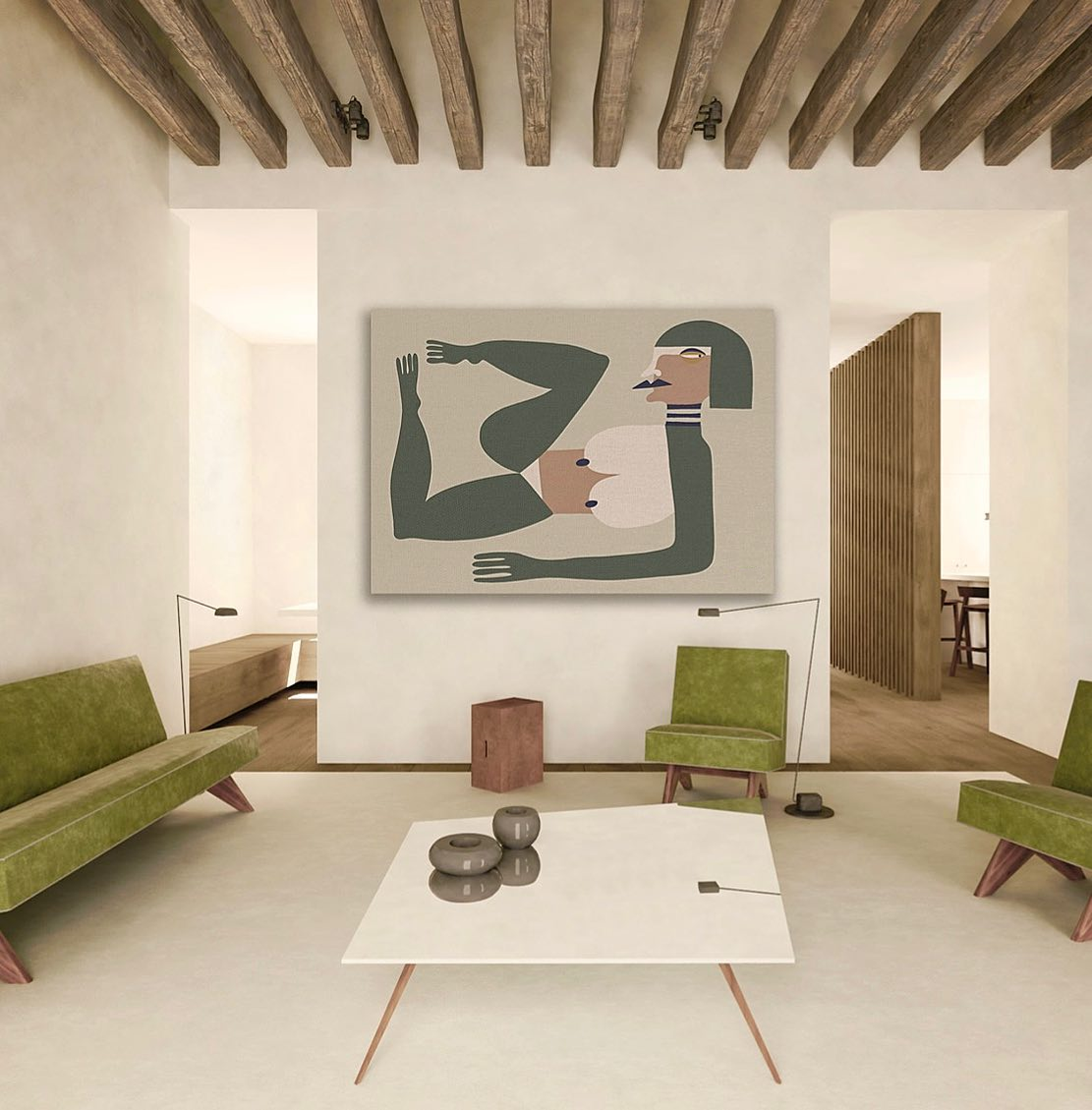 Abstract People Painting #APP 011