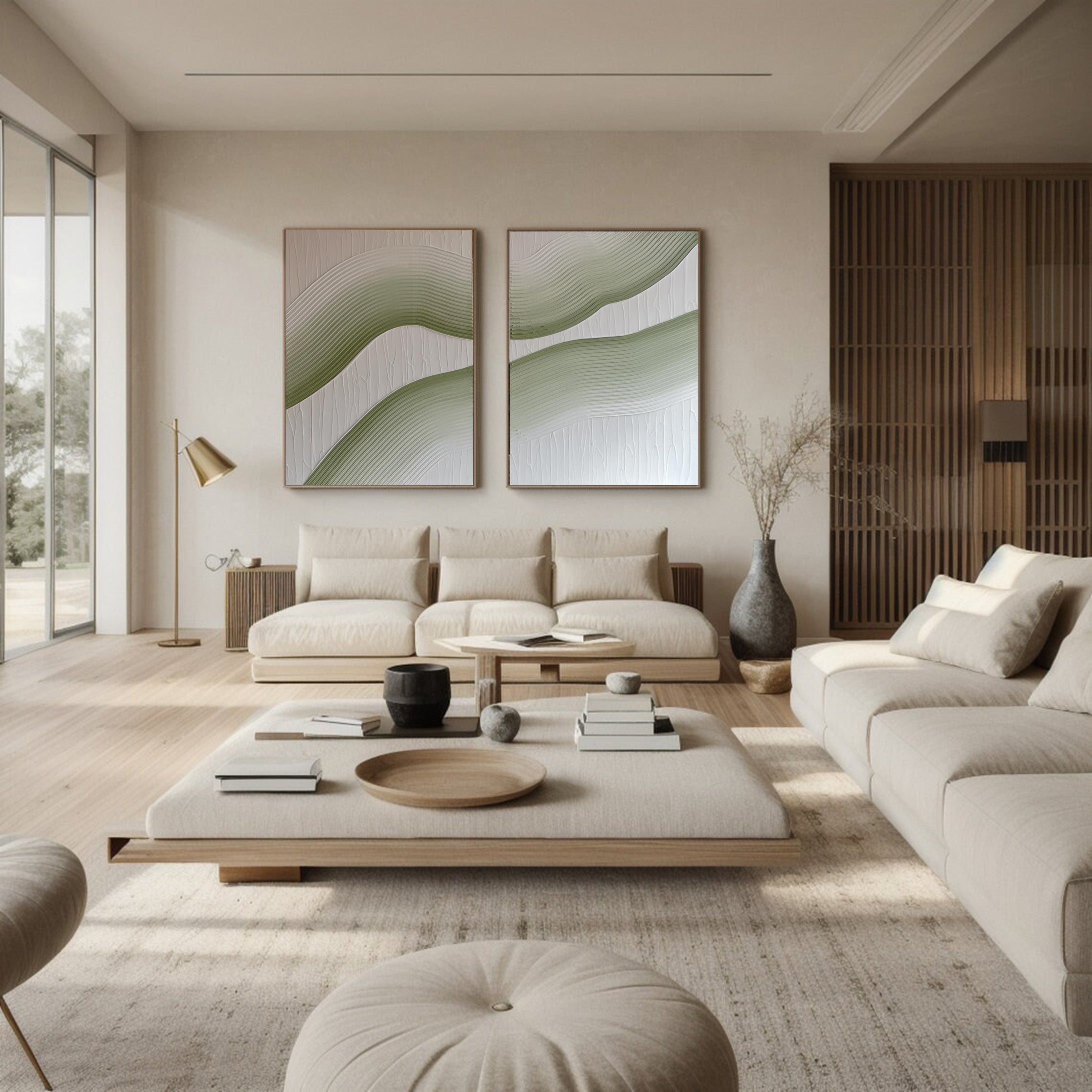 Modern Minimalist Art Set Of 2 #MMAS 032