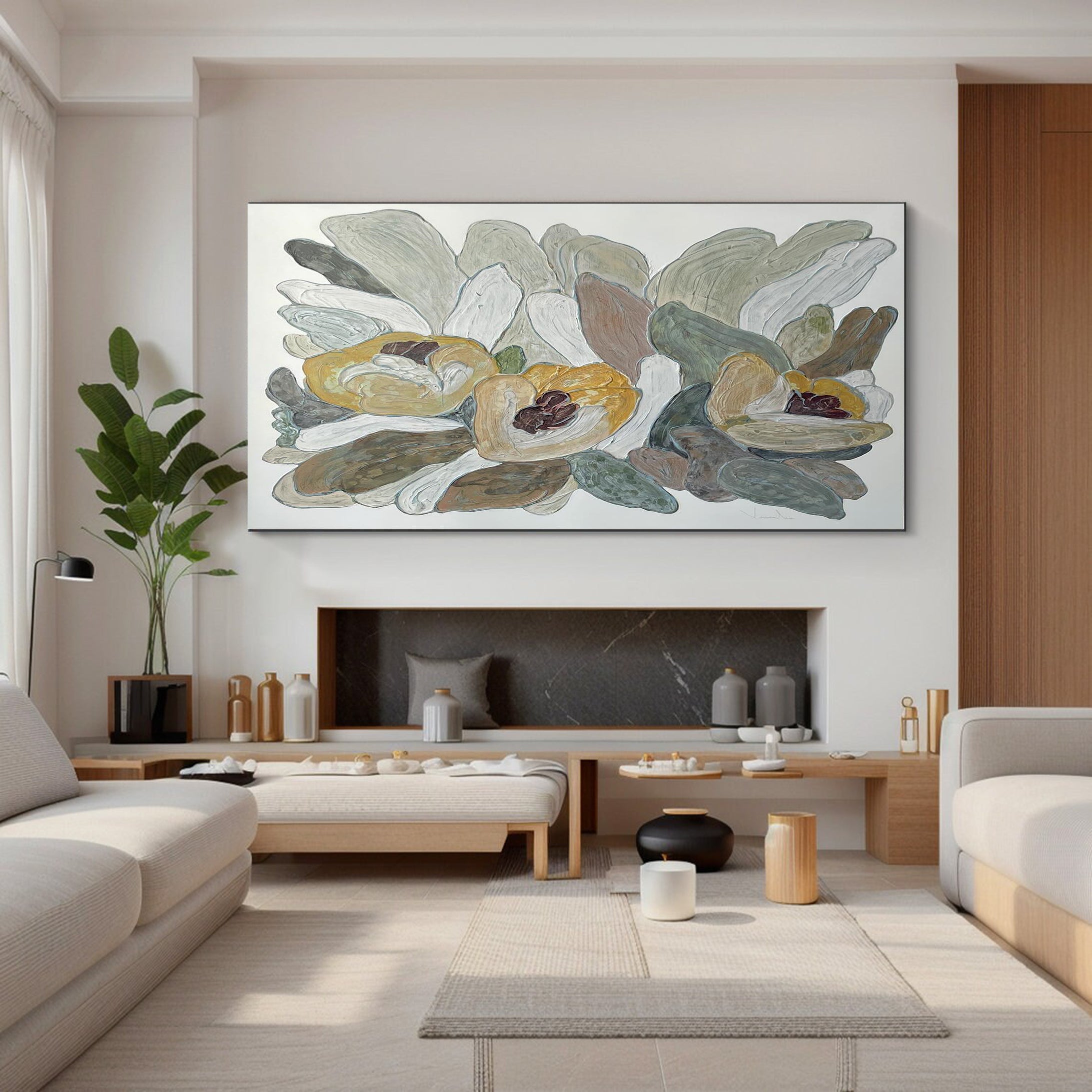 Flower & Tree Painting #FT 055