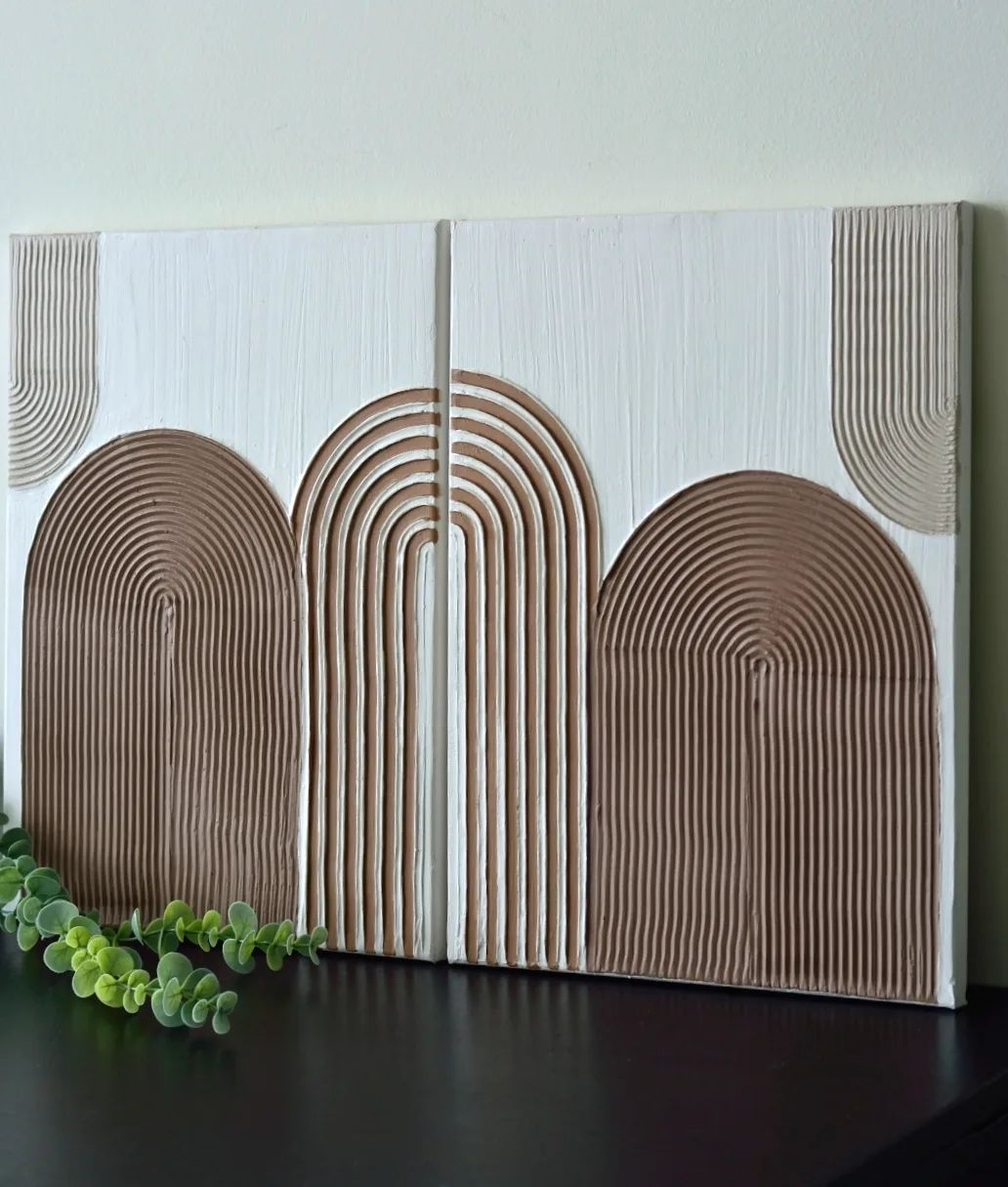 Modern Minimalist Art Set Of 2 #MMAS 030
