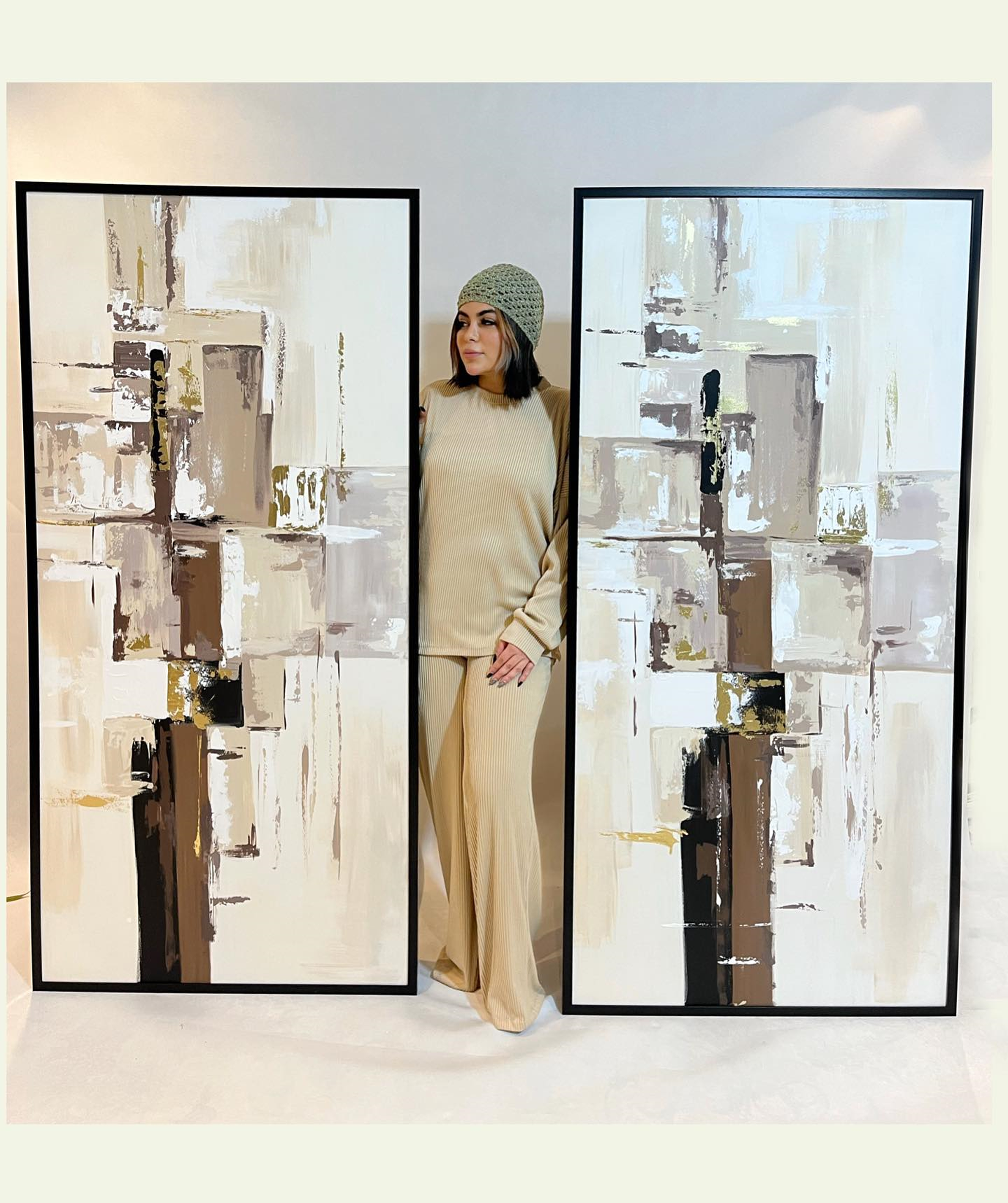 Modern Minimalist Art Set Of 2 #MMAS 042