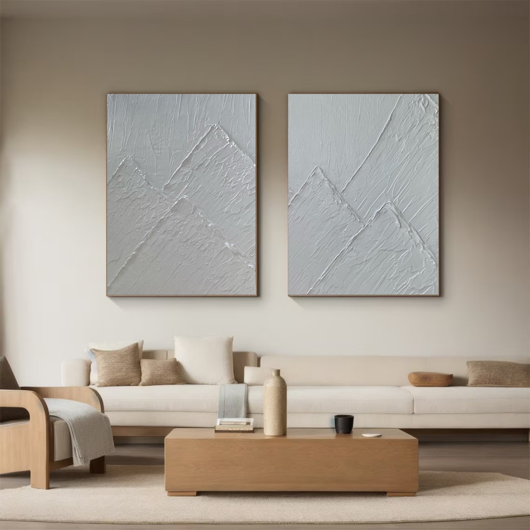 Modern Minimalist Art Set Of 2 #MMAS 022