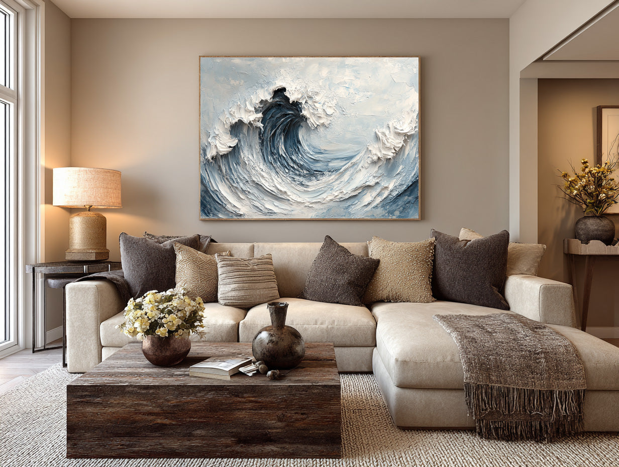 Modern Textured Wall Art for Refined Living #AG 006