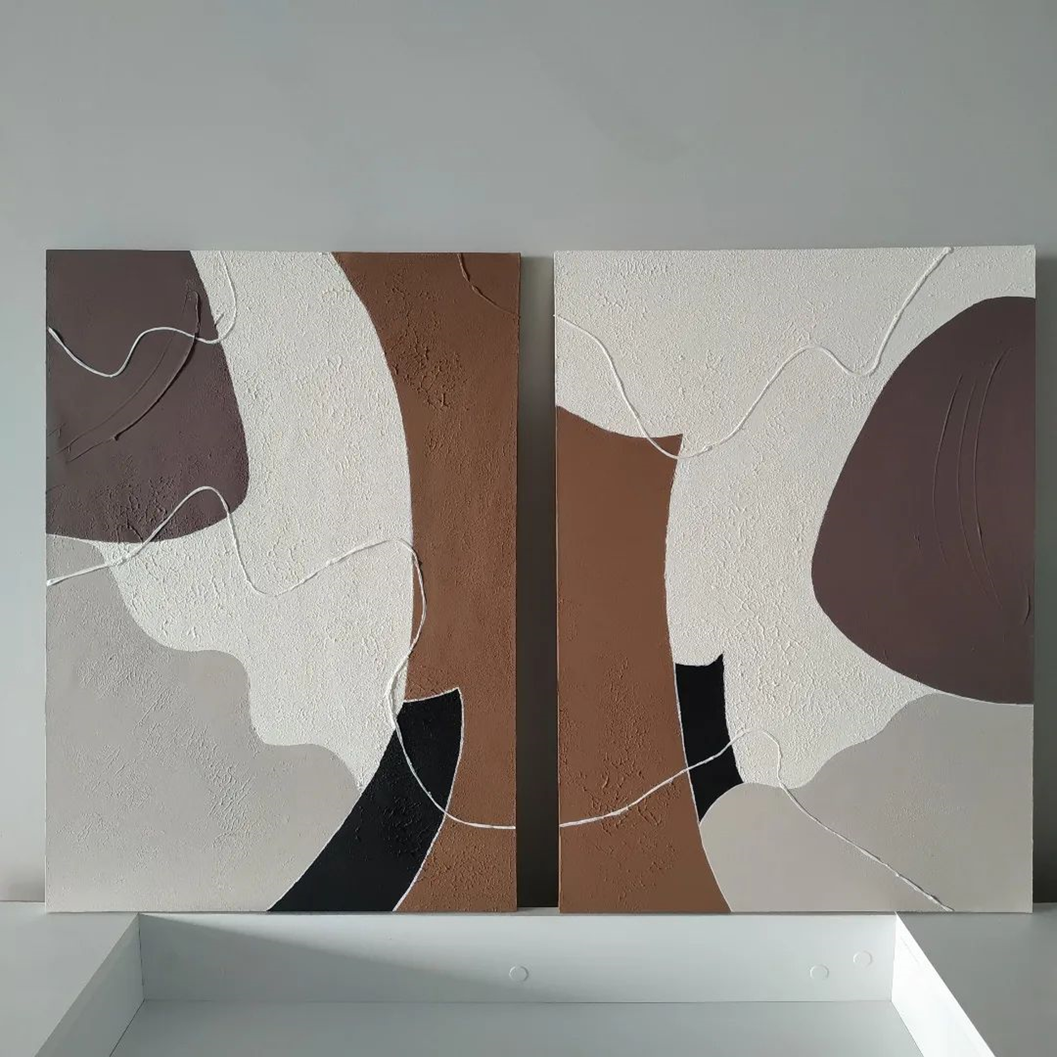 Modern Minimalist Art Set Of 2 #MMAS 031