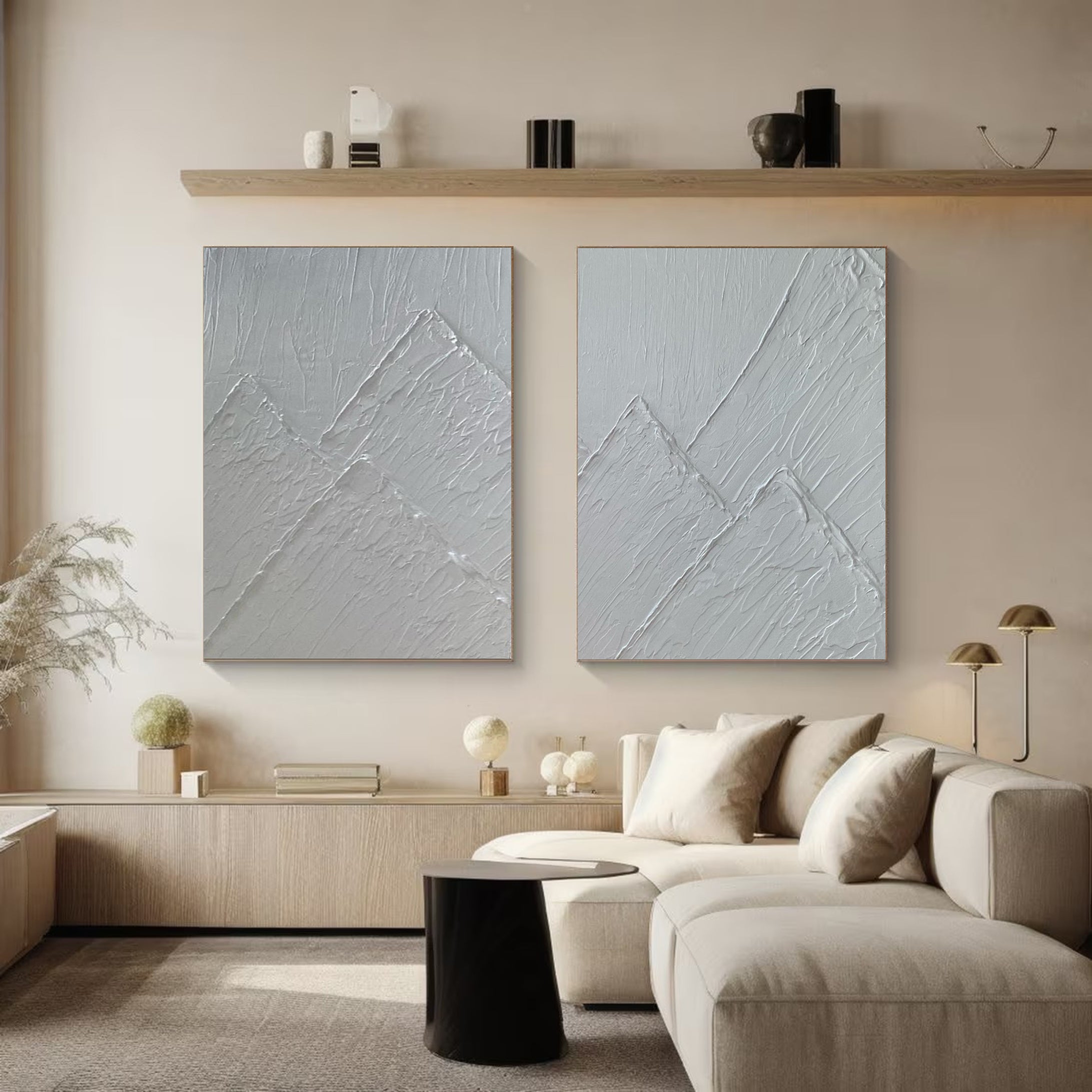 Modern Minimalist Art Set Of 2 #MMAS 022