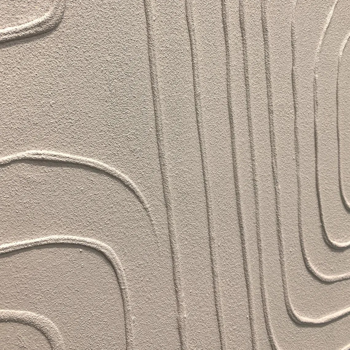 Textured 3D Abstract Painting - Beige Minimalist Art #AP 111