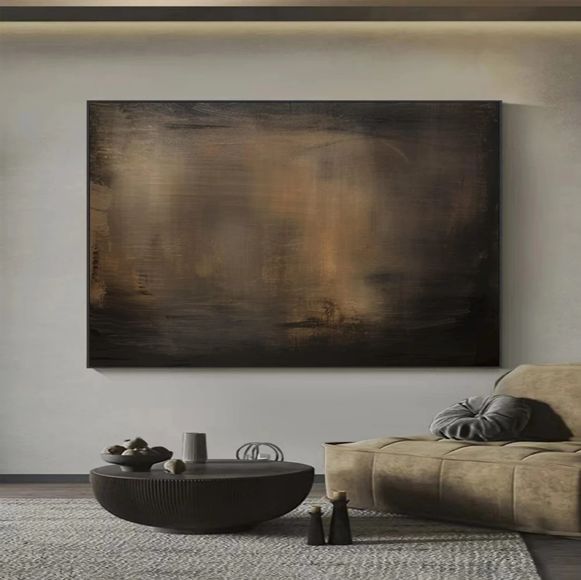 Dark Abstract Canvas