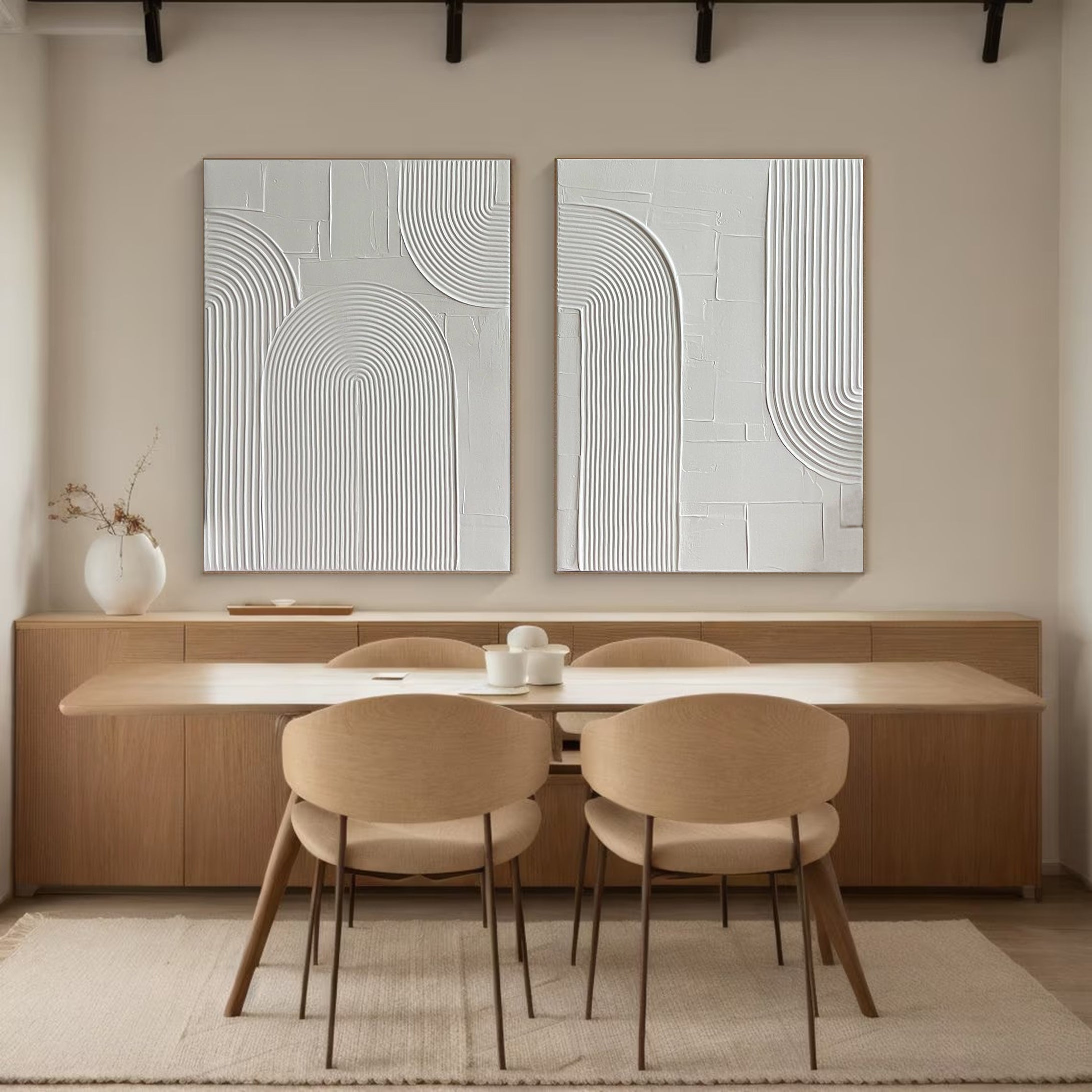 Modern Minimalist Art Set Of 2 #MMAS 040