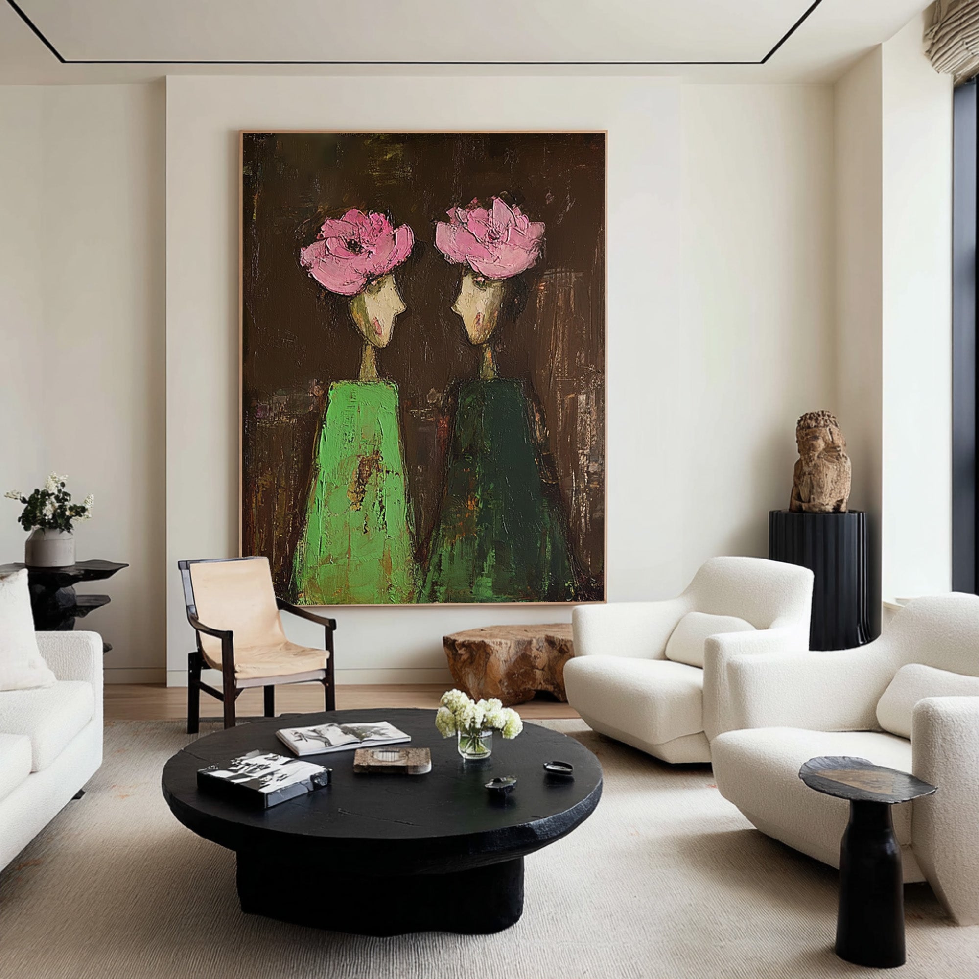 Modern Figurative Oil Painting #CZ 043