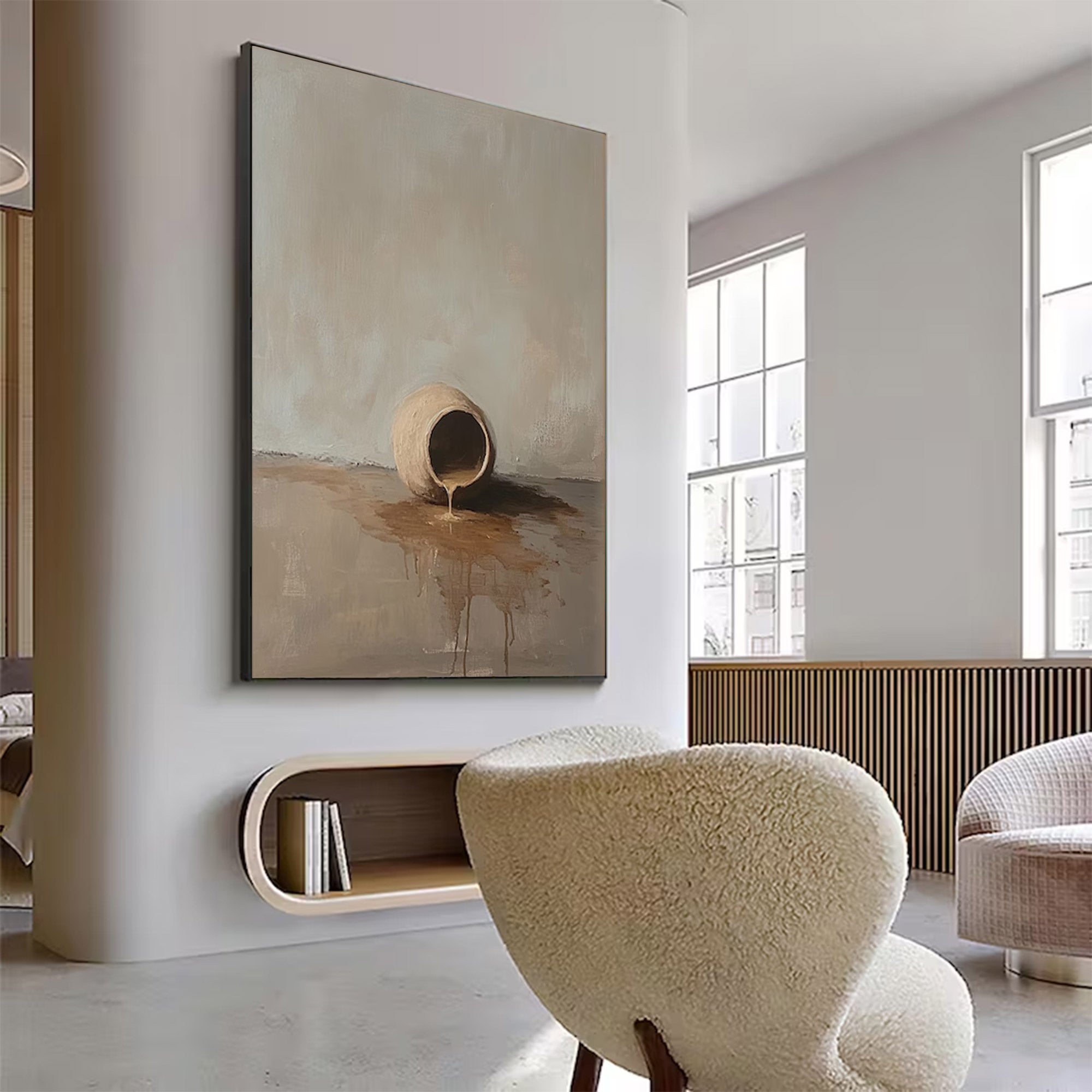 Large Abstract Vase Art | KeiraArt #AG 140