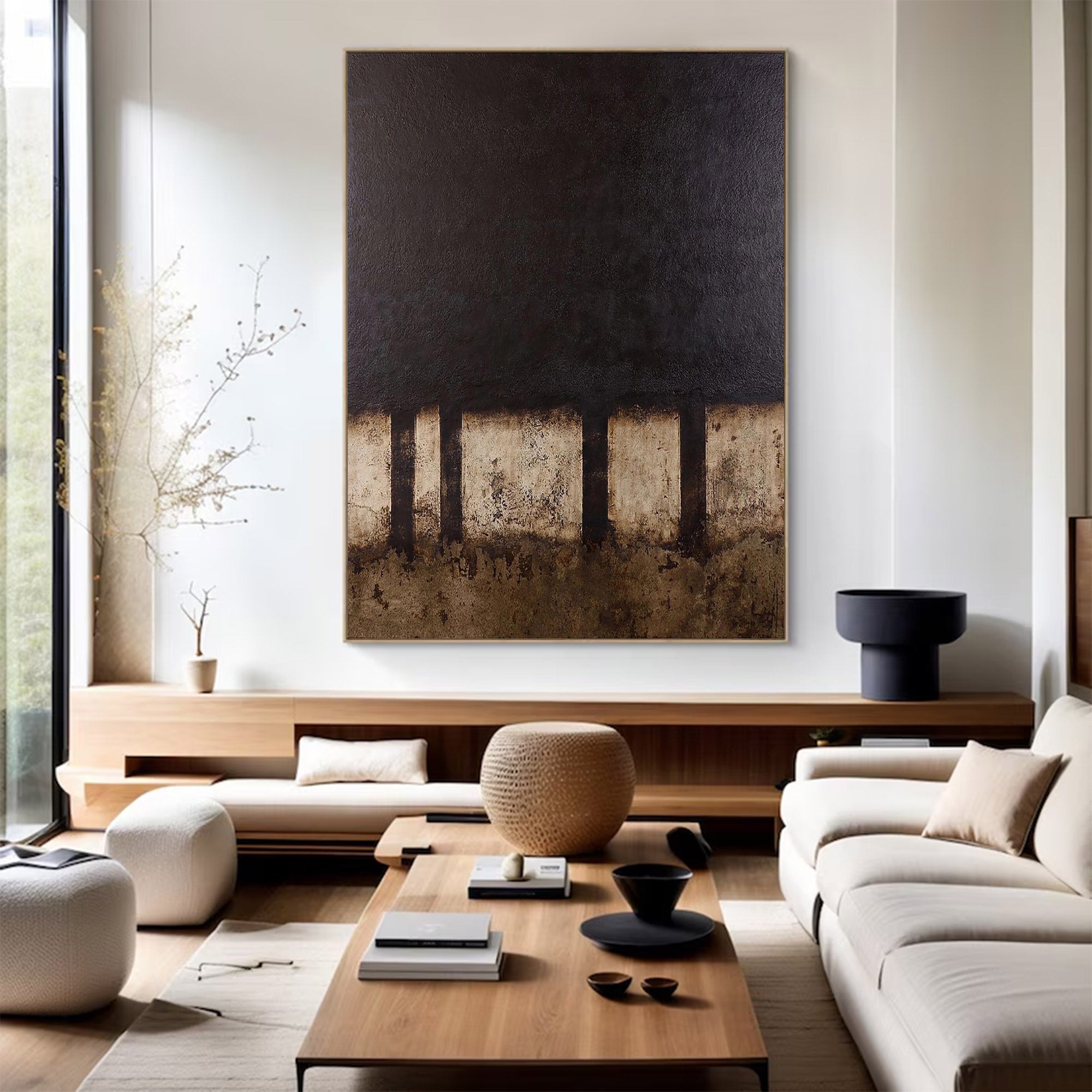 Large Textured Abstract Wall Art | KeiraArt #AG 111