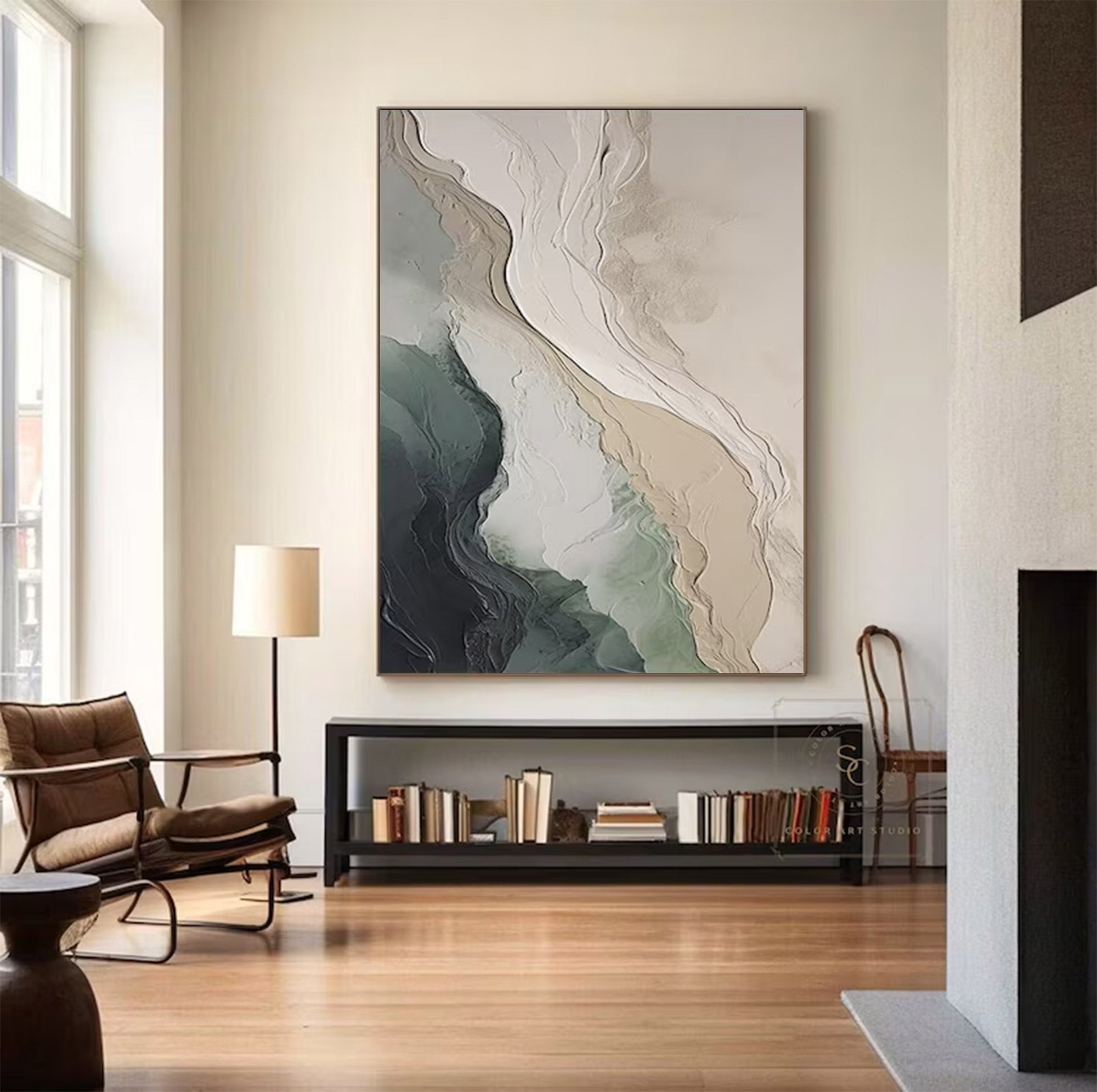 Large Abstract Landscape Art | KeiraArt #AG 147