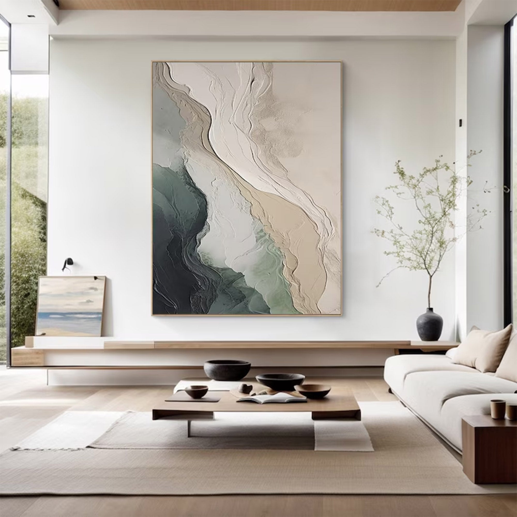 Large Abstract Landscape Art | KeiraArt #AG 147