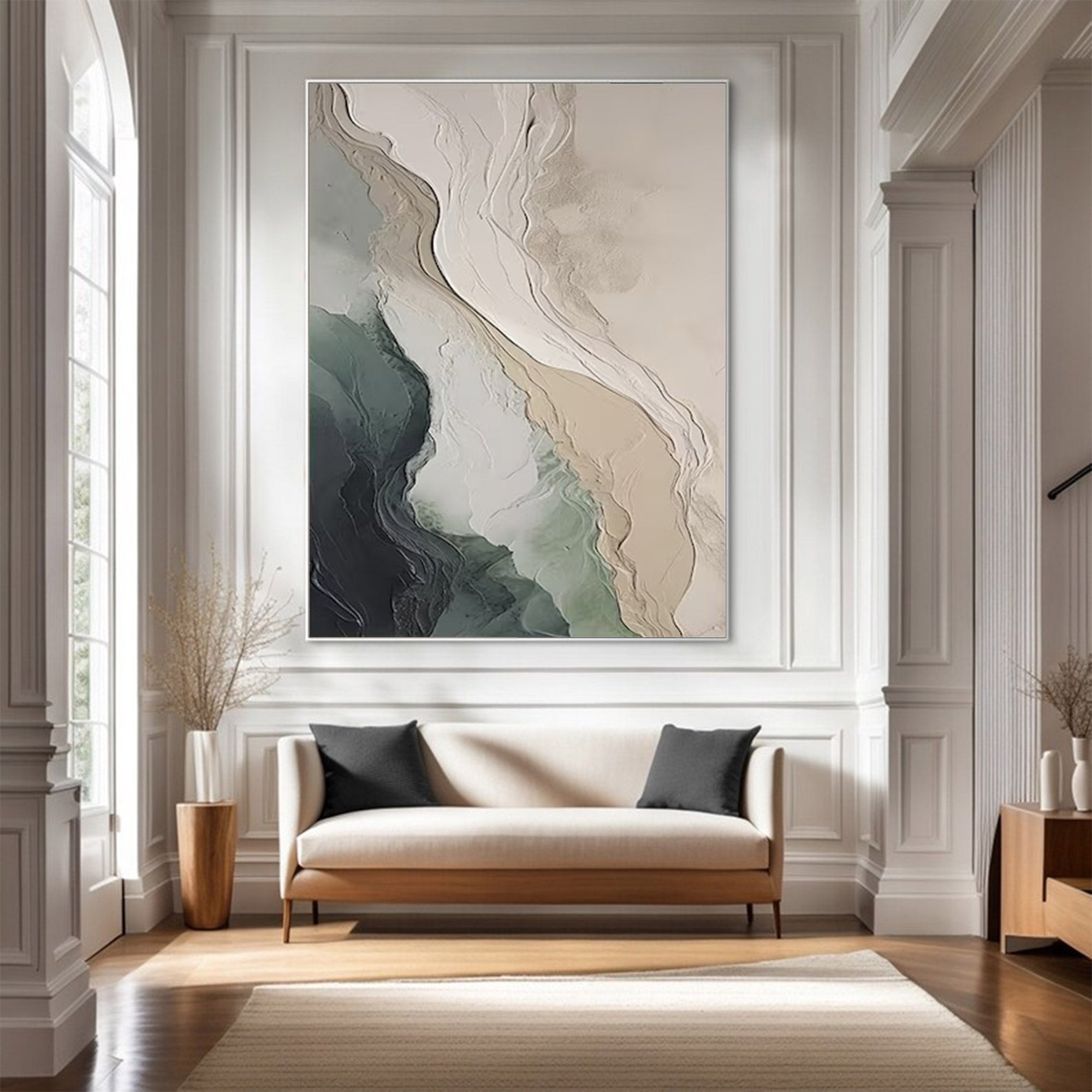 Large Abstract Landscape Art | KeiraArt #AG 147
