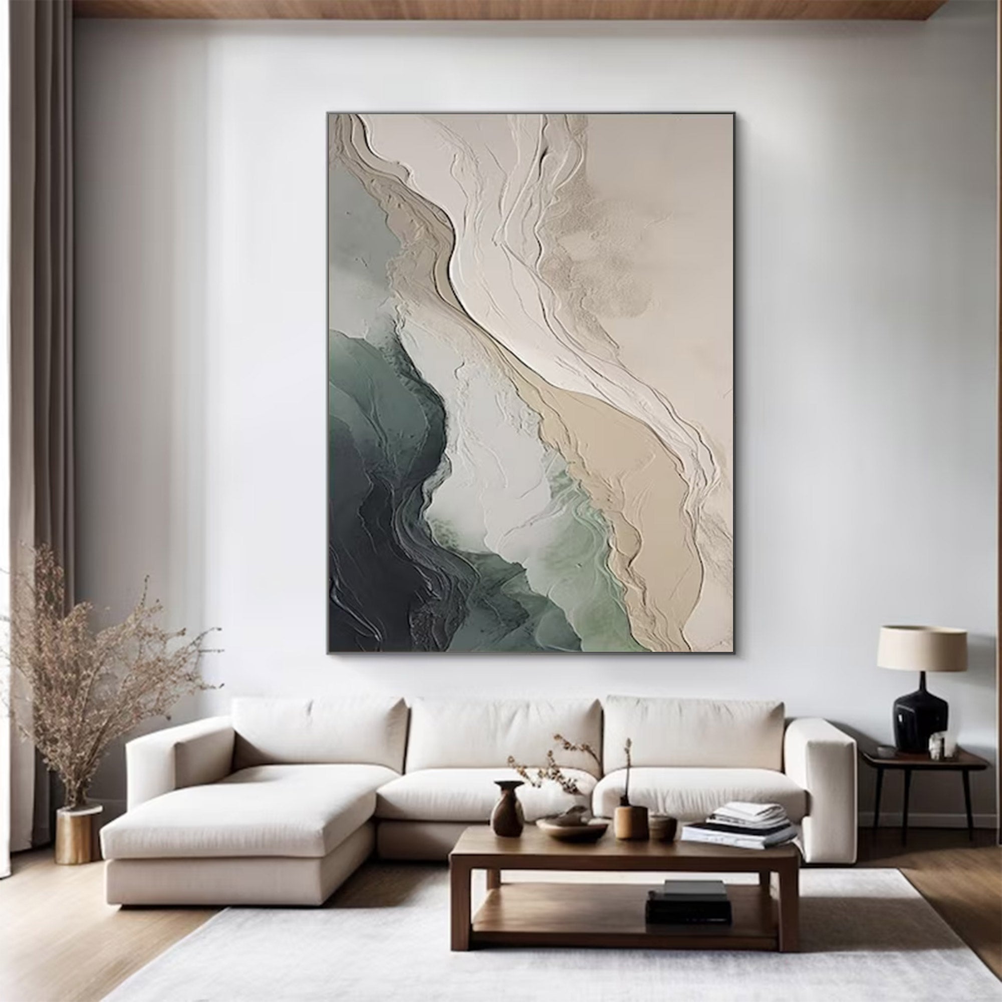 Large Abstract Landscape Art | KeiraArt #AG 147