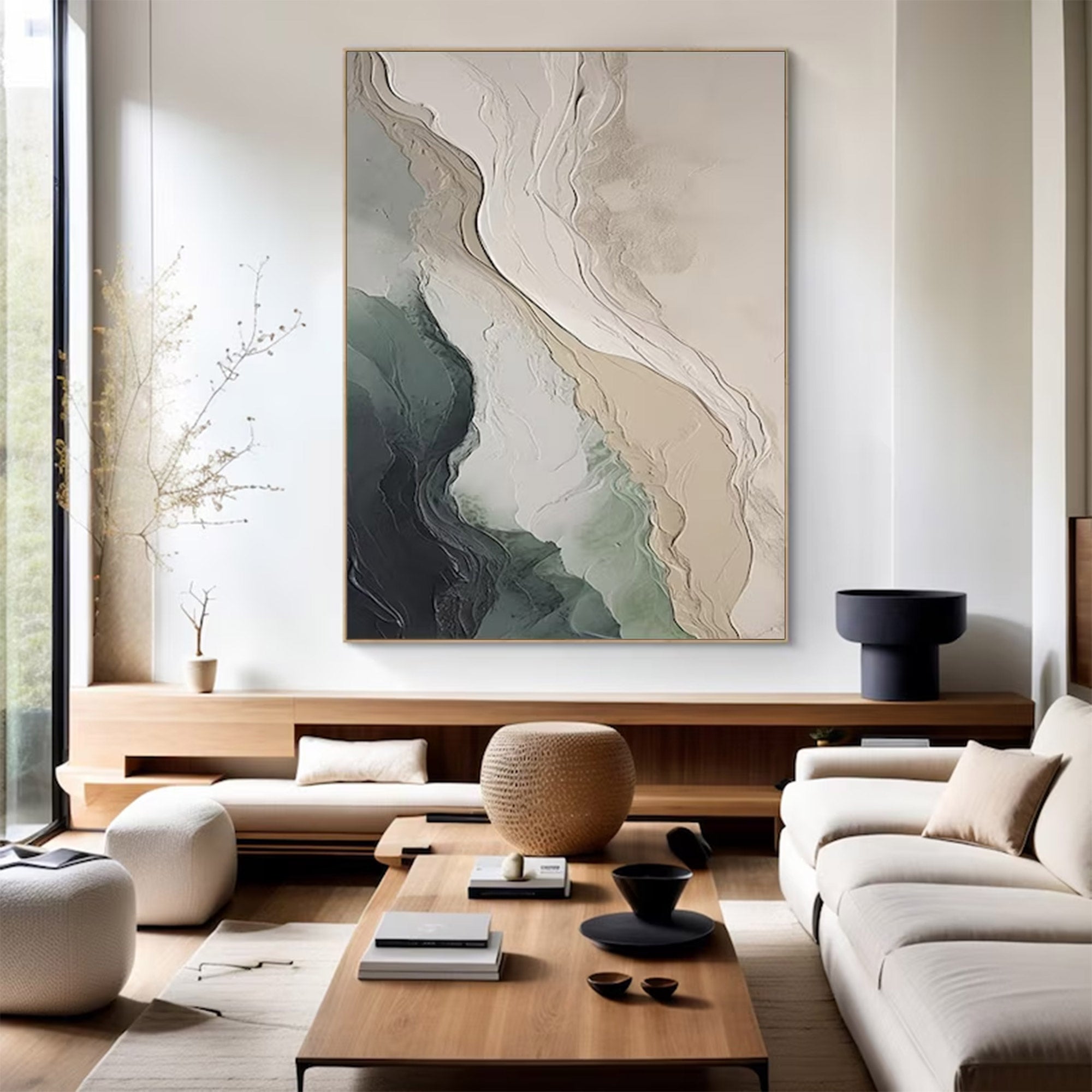 Large Abstract Landscape Art | KeiraArt #AG 147