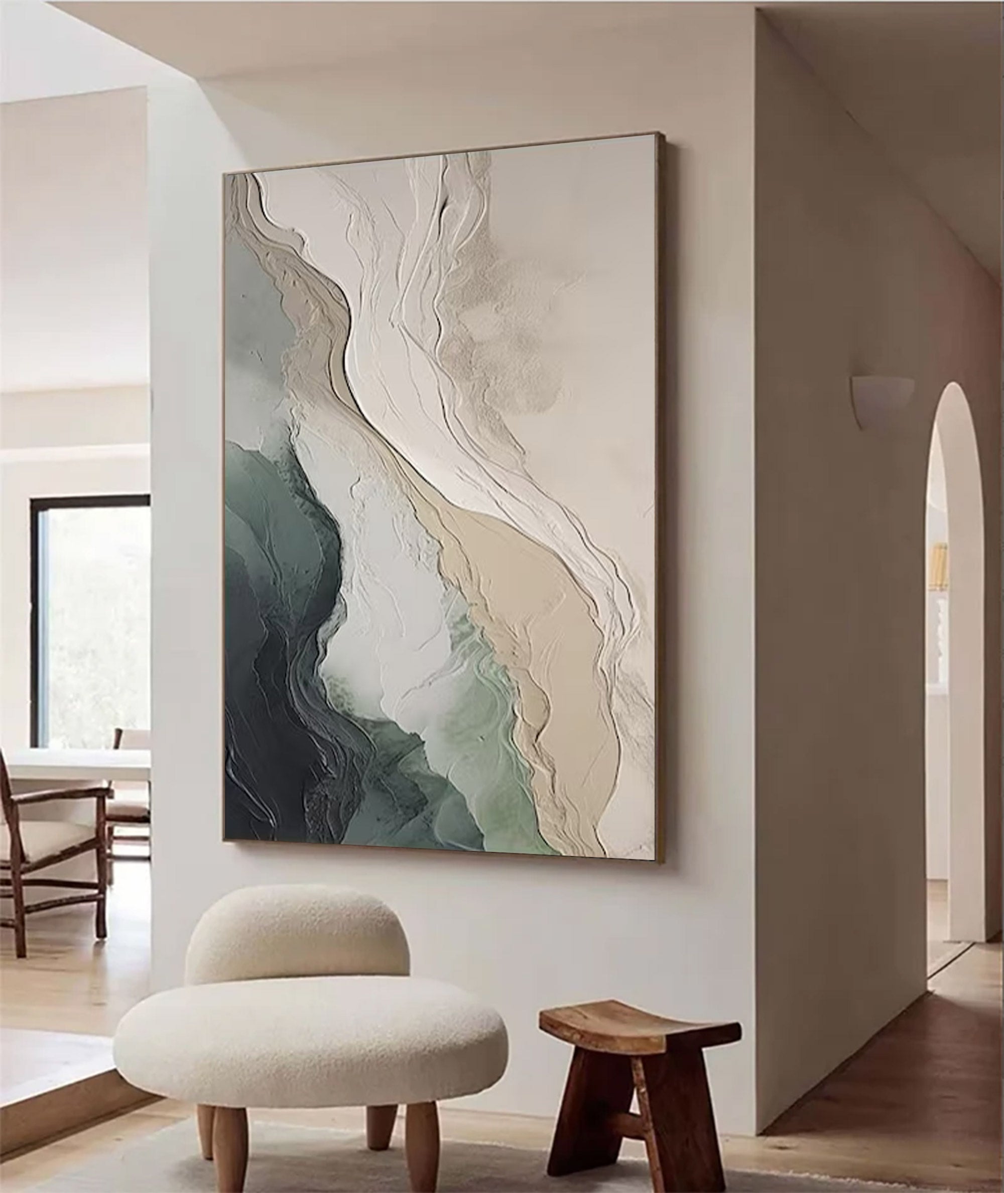 Large Abstract Landscape Art | KeiraArt #AG 147