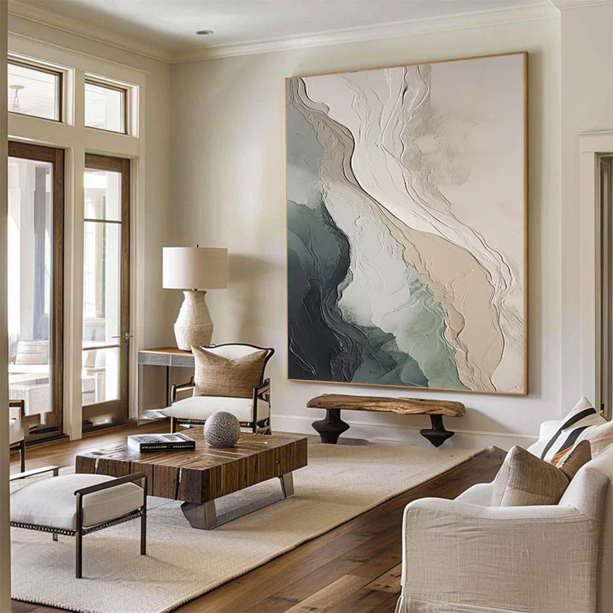 Large Abstract Landscape Art | KeiraArt #AG 147