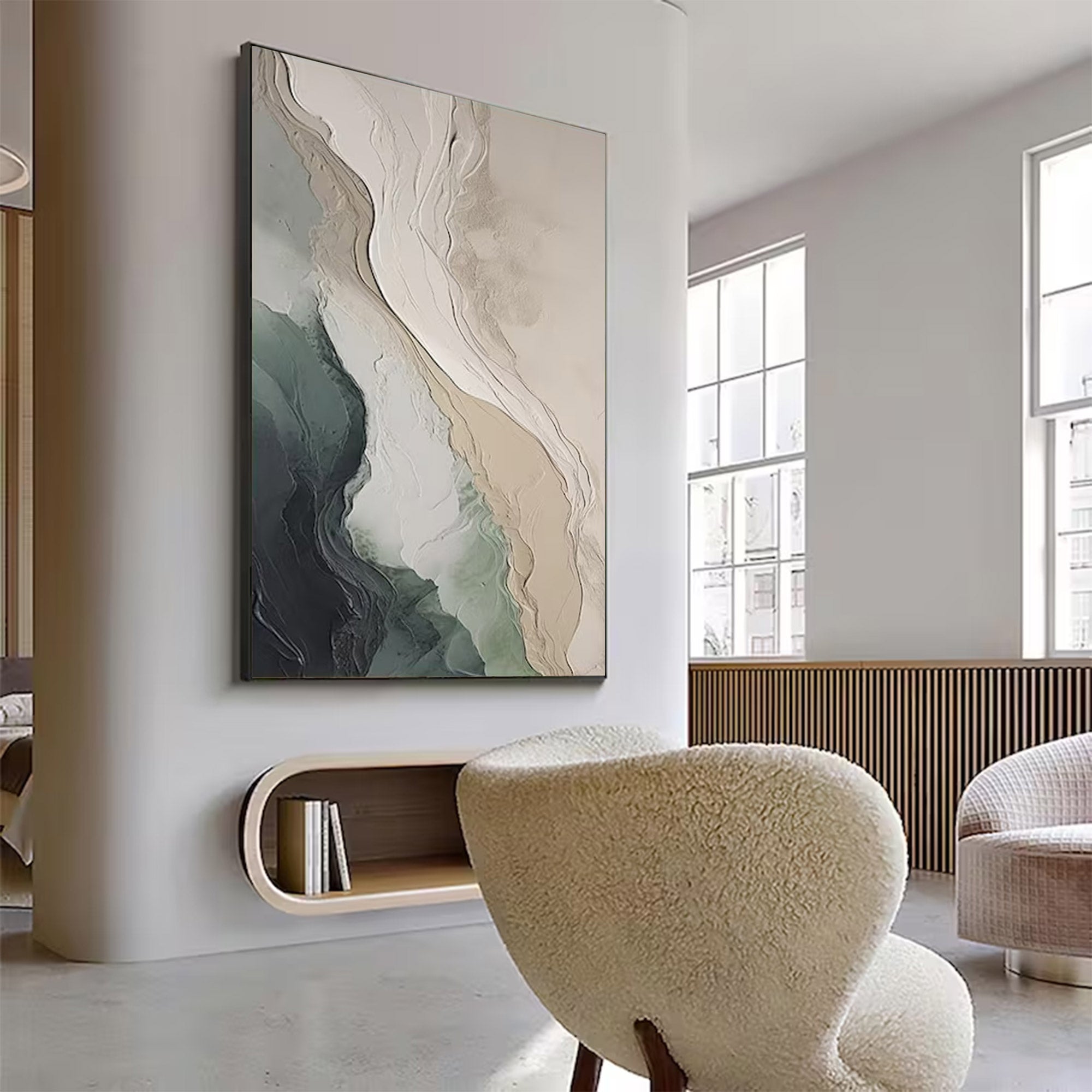 Large Abstract Landscape Art | KeiraArt #AG 147
