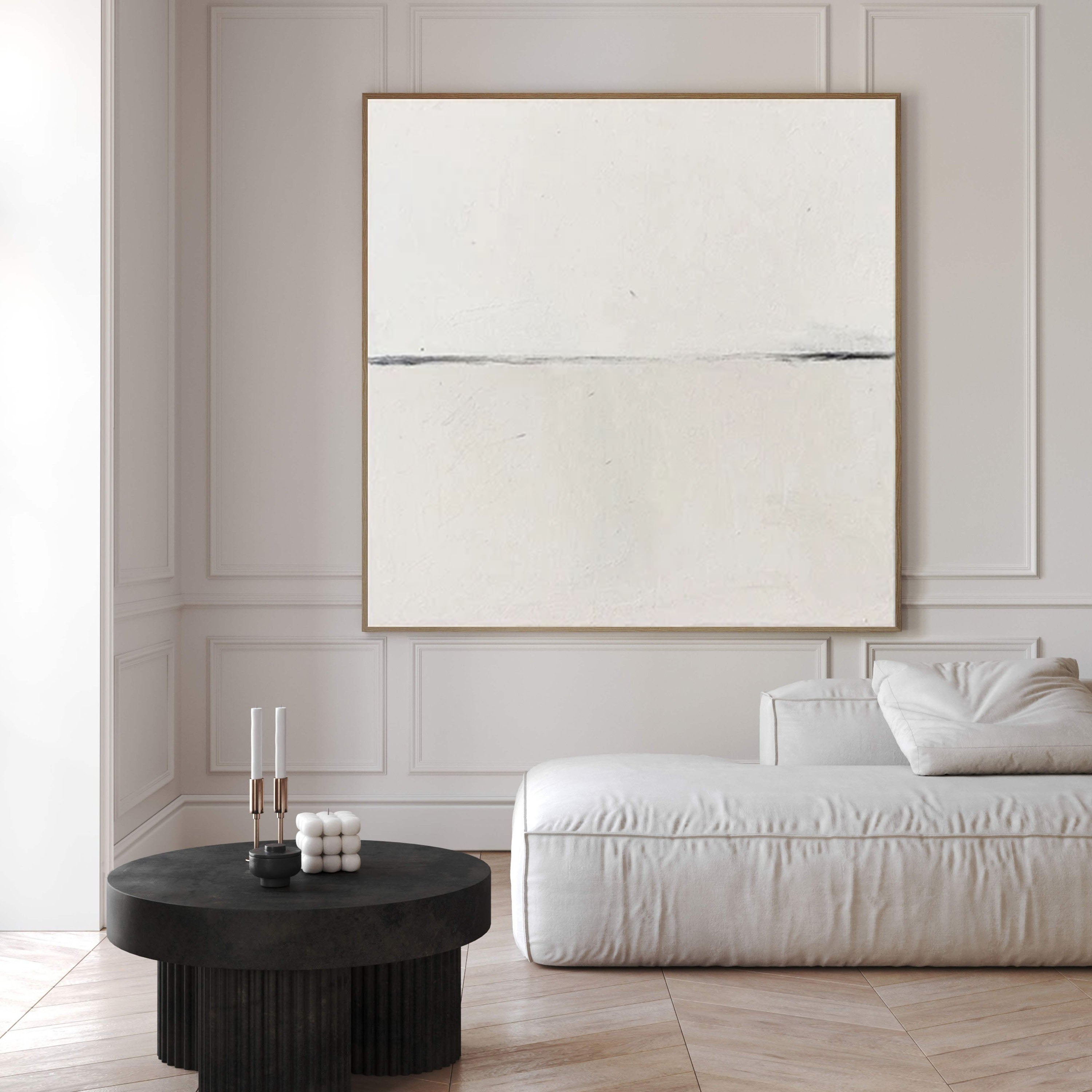 Abstract Wall Art Painting in Neutral Tones #AP 072