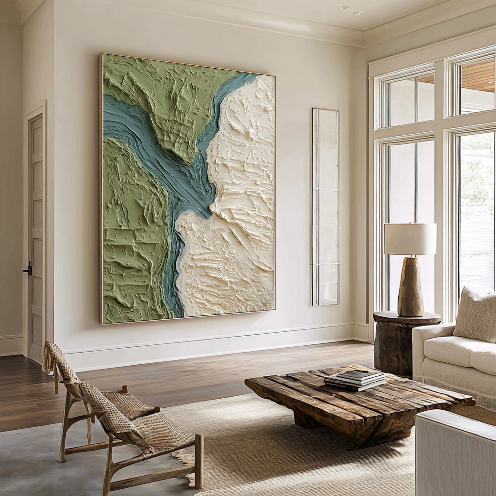 Vertical Large Statement Art | KeiraArt #CZ 024