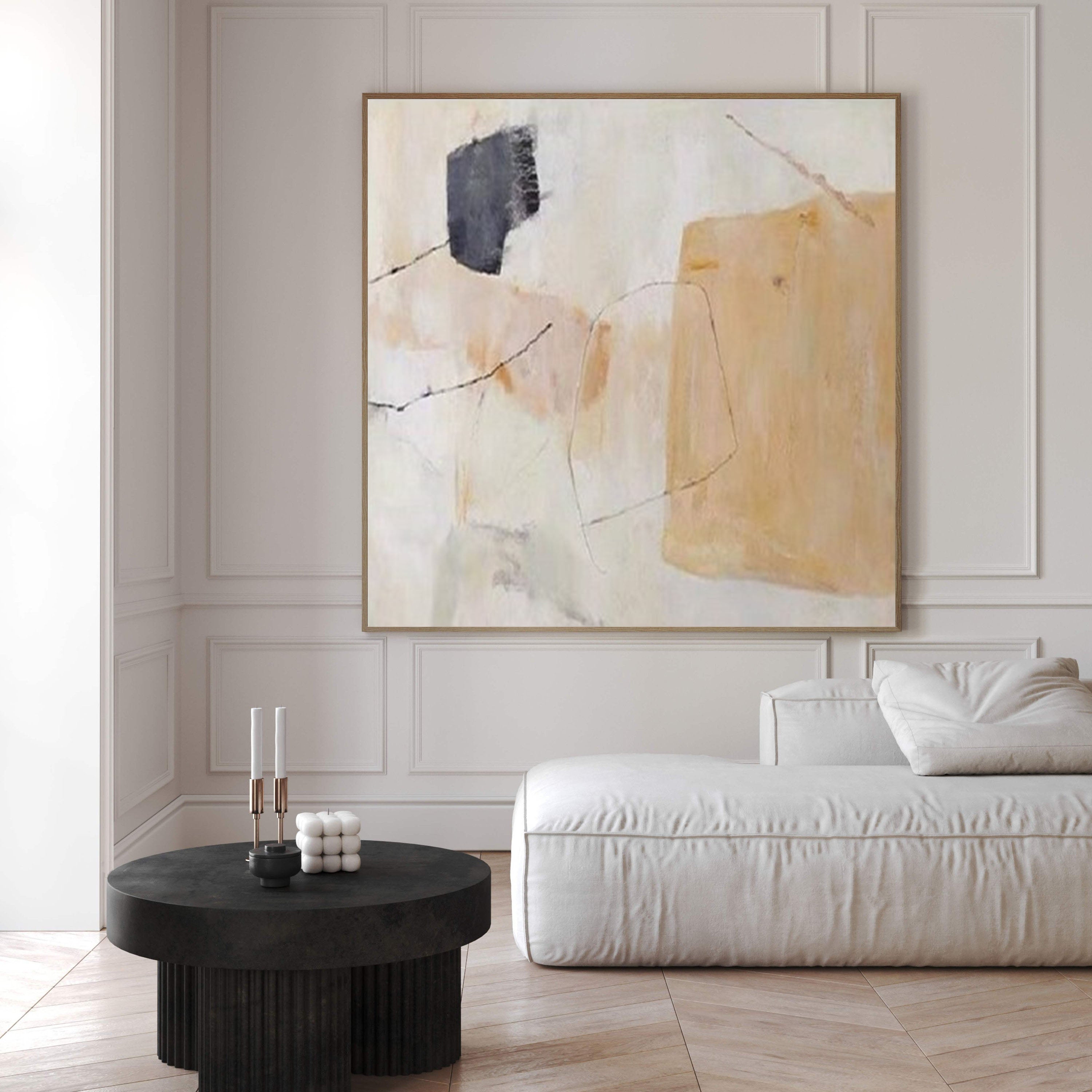 Contemporary Calm Abstract Art for Minimalist Spaces #MMA 175