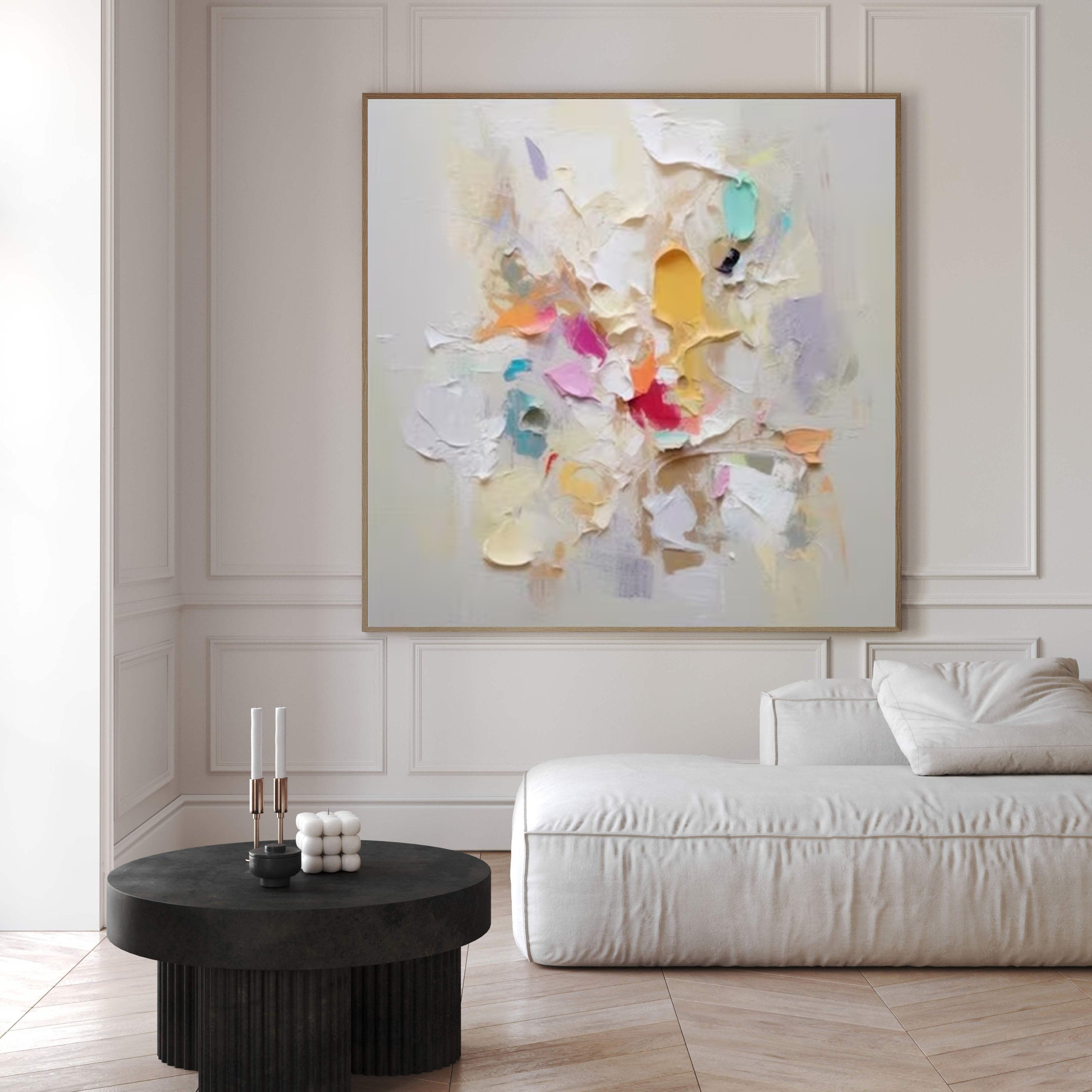 Abstract Rhapsody Colorful Wall Art for Creative Interiors #AP 037