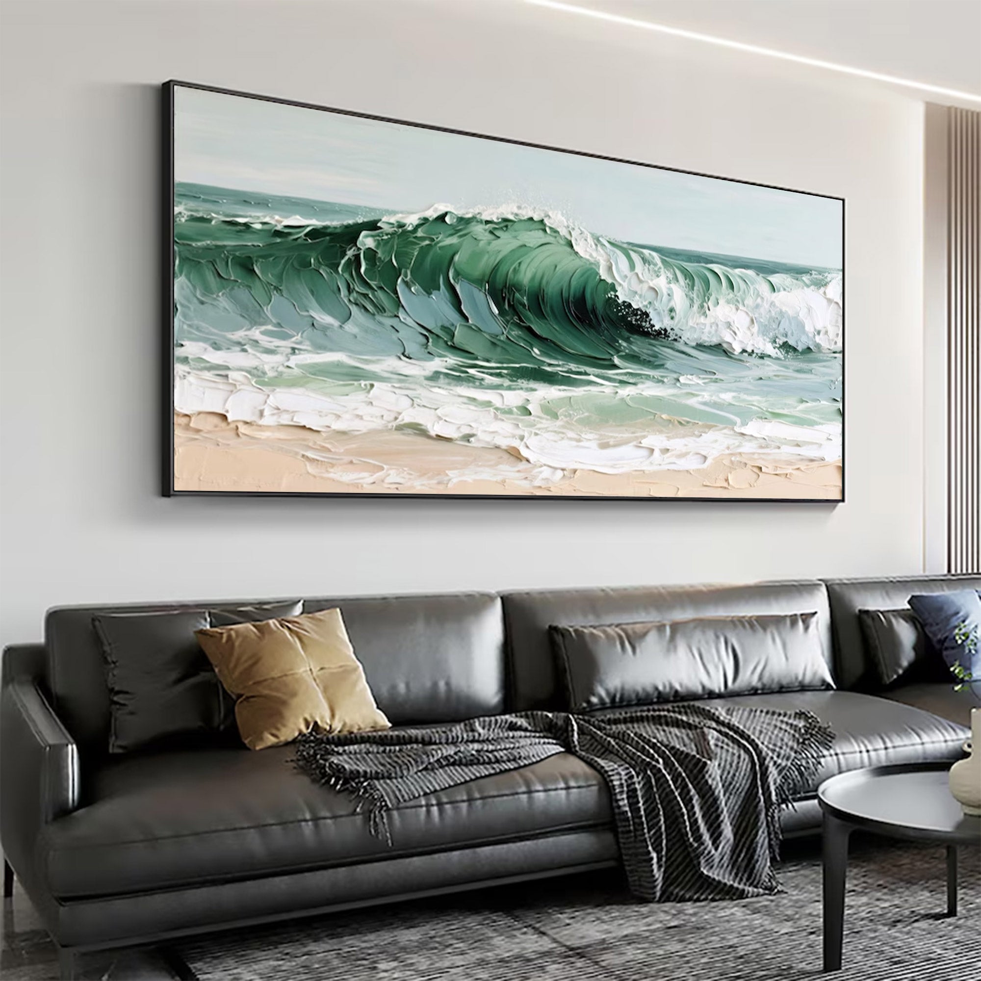 Large Wave Canvas Art | KeiraArt #AG 152